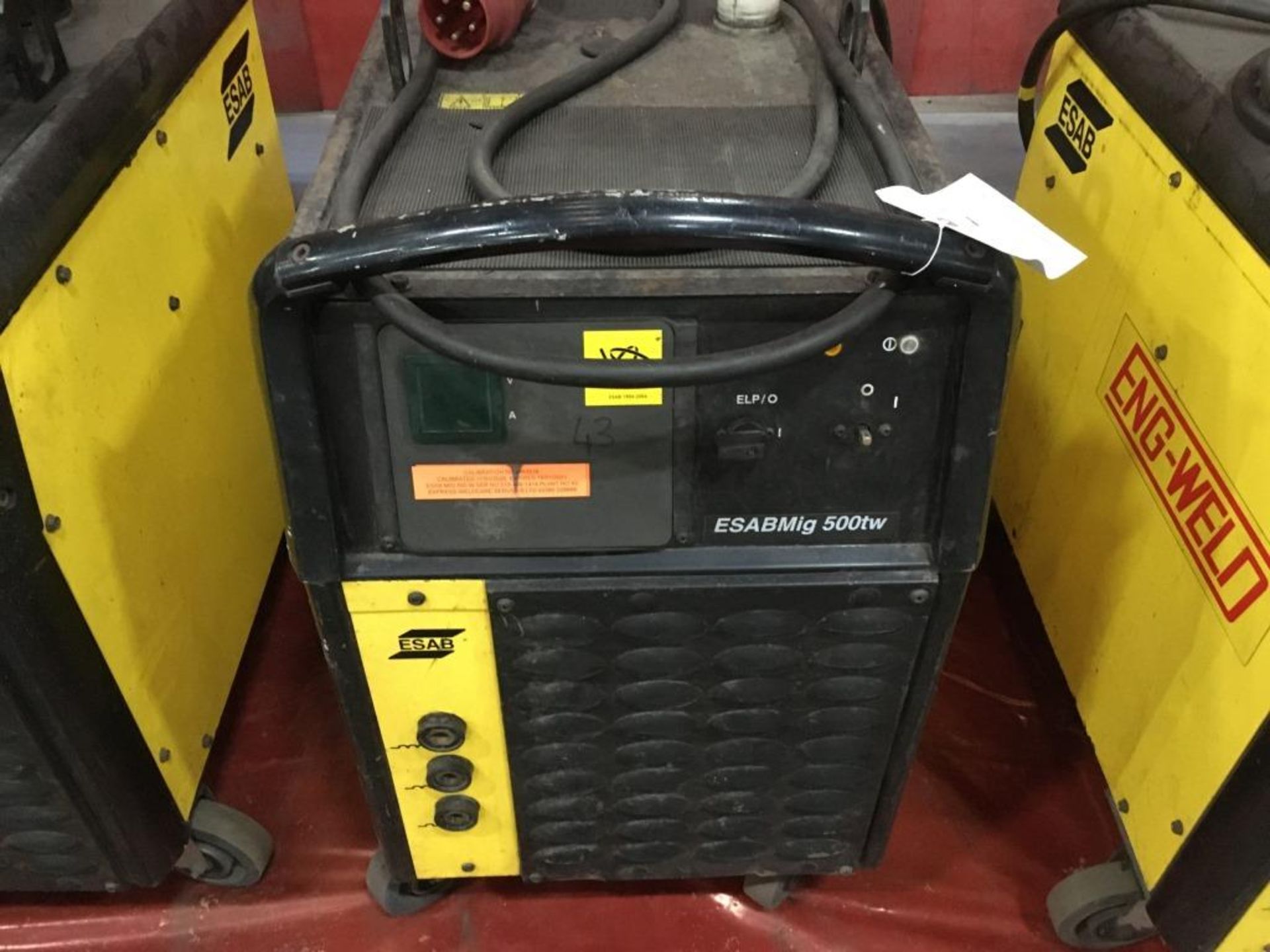 Esab Mig 500tw welder s/n 215-436-1415 (advised faulty) - Image 2 of 4