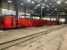 Welding partitioning screens (approx. 70m)