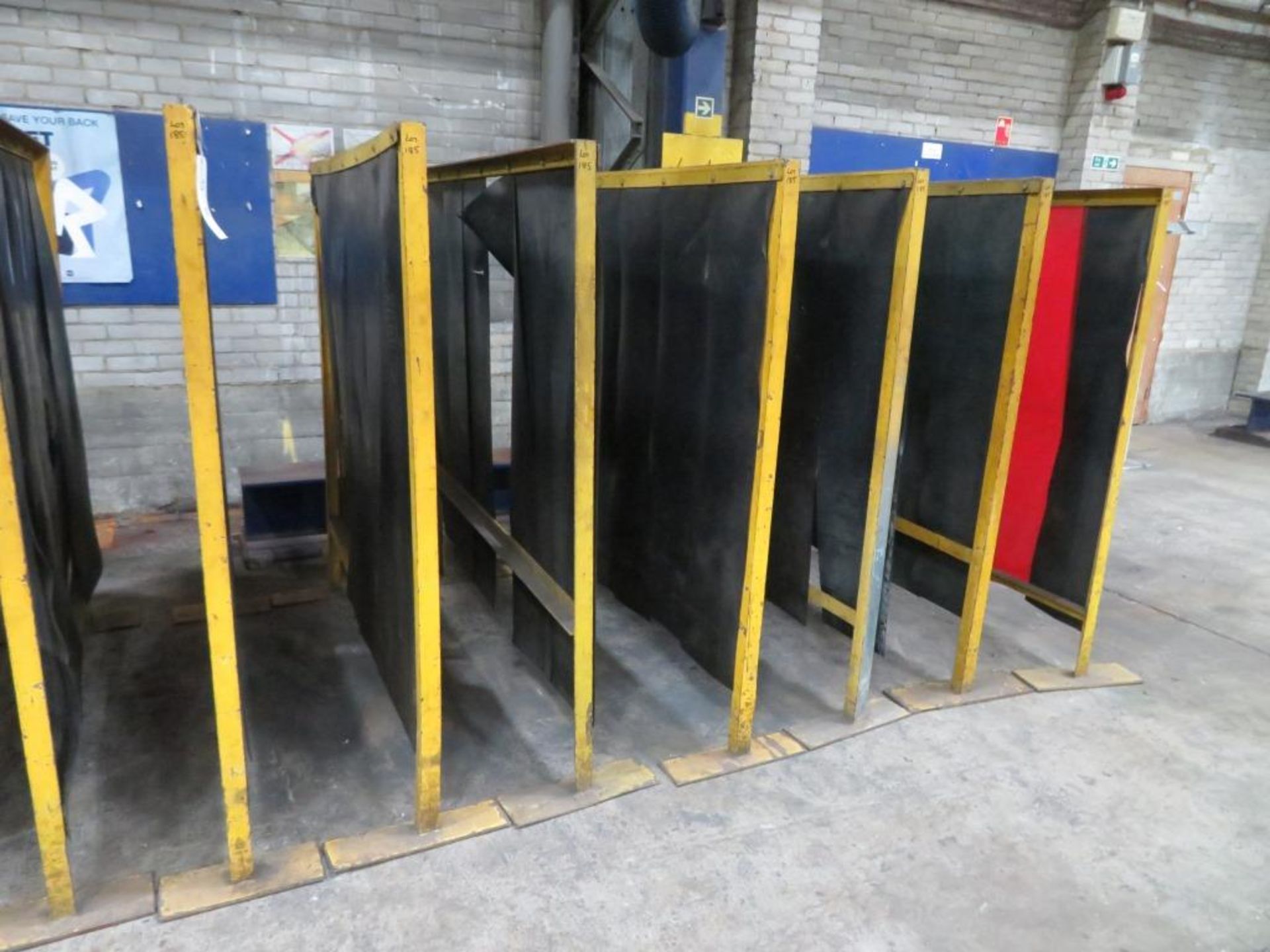 Seven welding screens