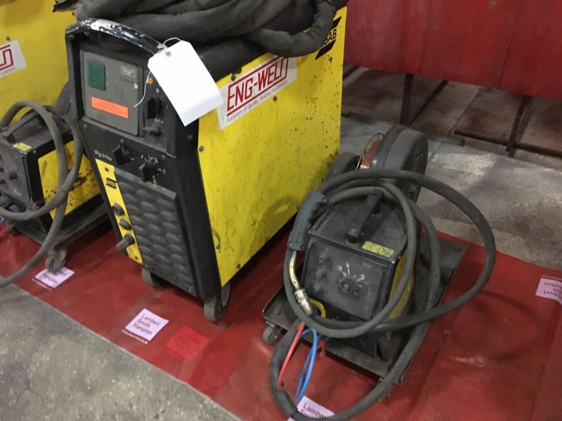 Esab Origo Mig 510w mig/mag welder