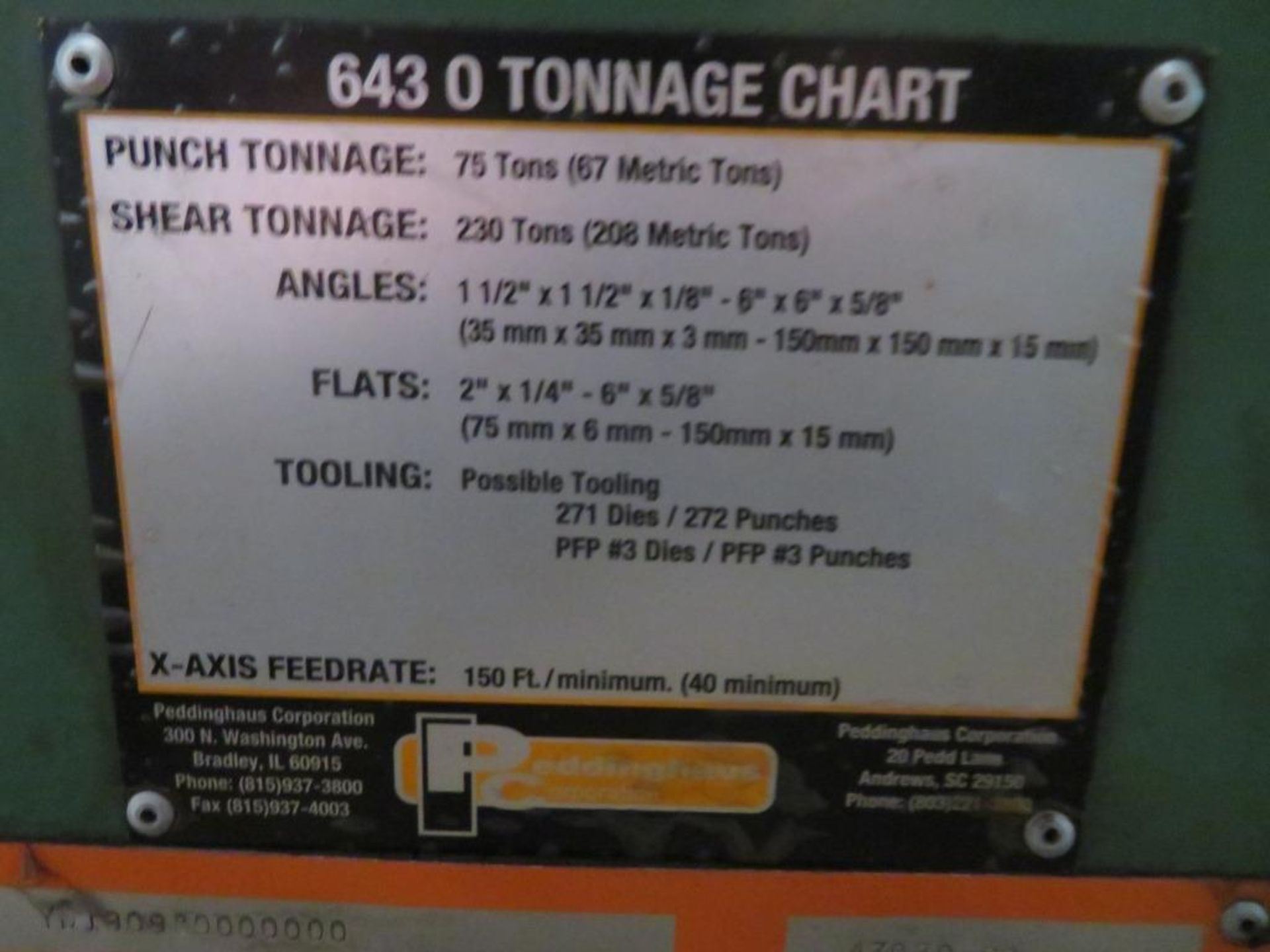 Peddinghaus Anglemaster cnc angle line - Image 11 of 20