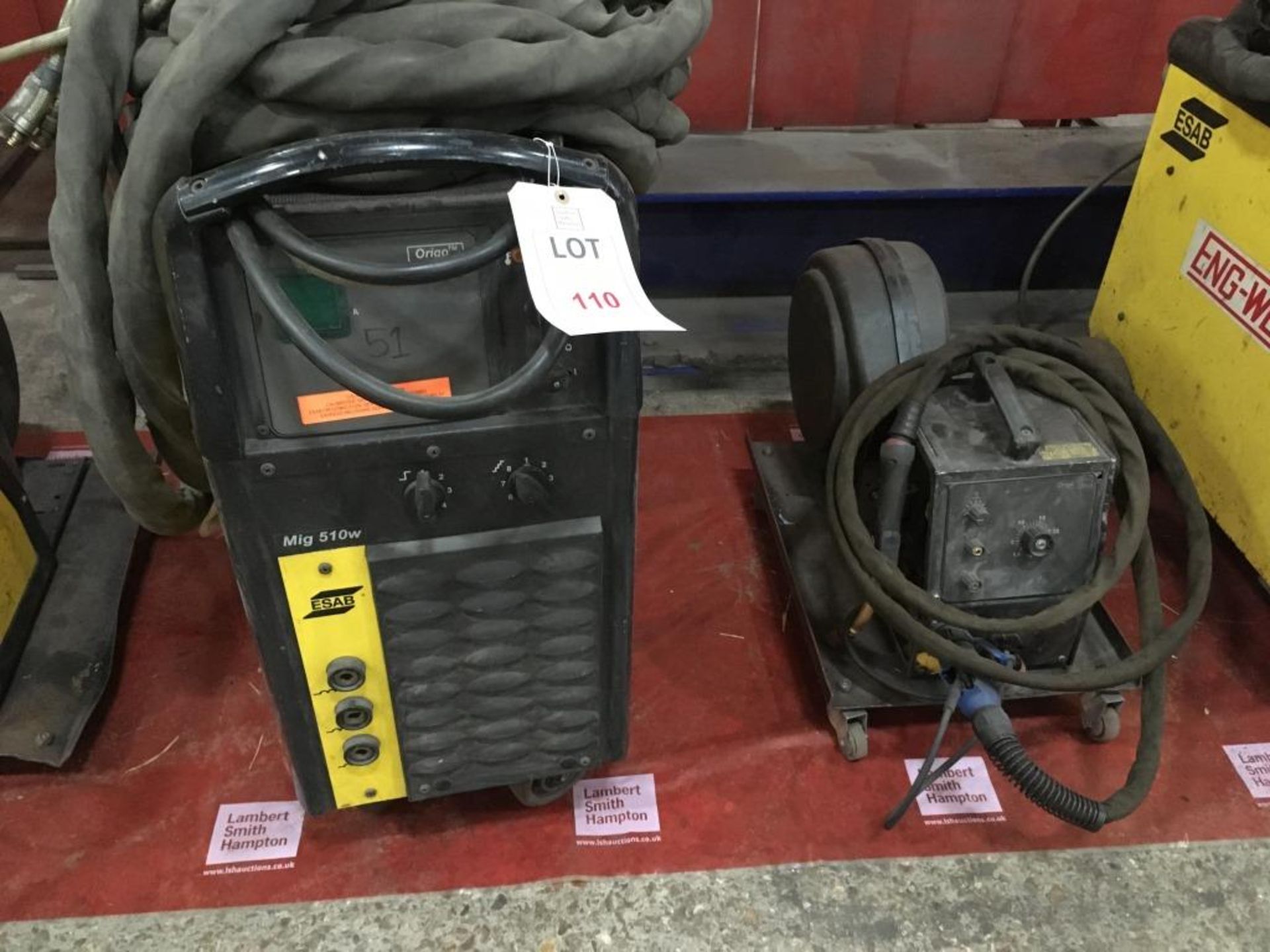 Esab Origo Mig 510w mig/mag welder - Image 2 of 4