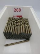 100 x HSS jobber drills, 23/64", unused