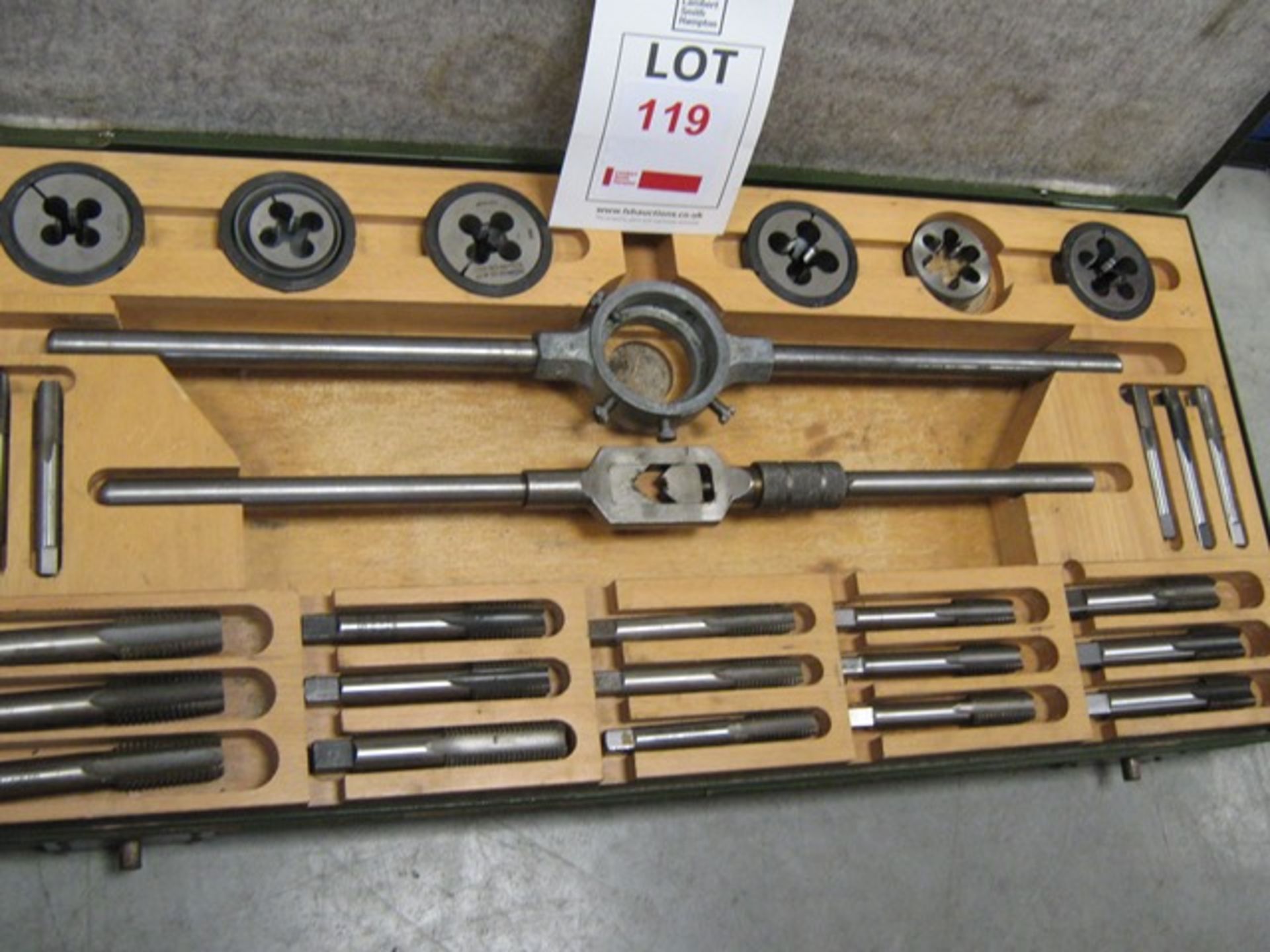 Metric Tap and Die set, M14 to M24