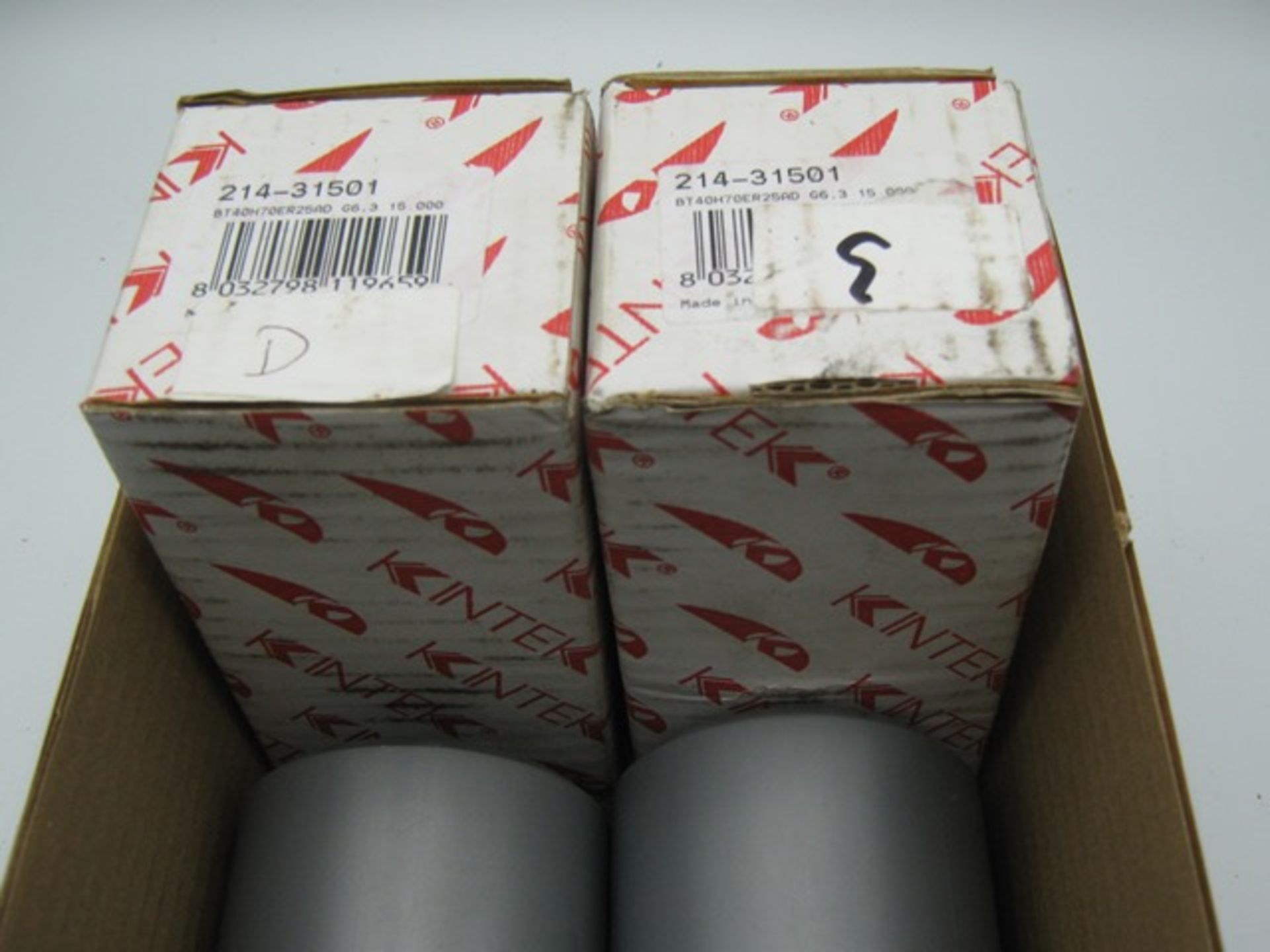 6 x BT40 ER collet chucks, unused - Image 3 of 3