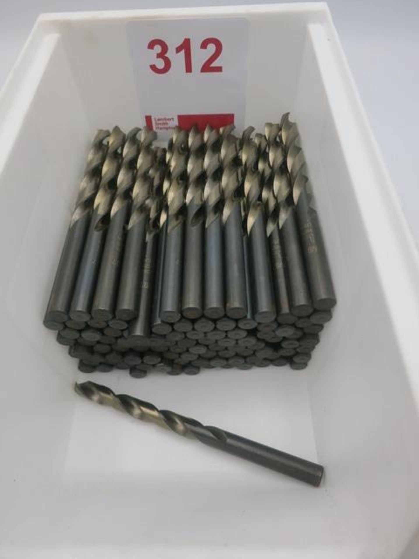 100 x HSS jobber drills, 9.7mm, unused