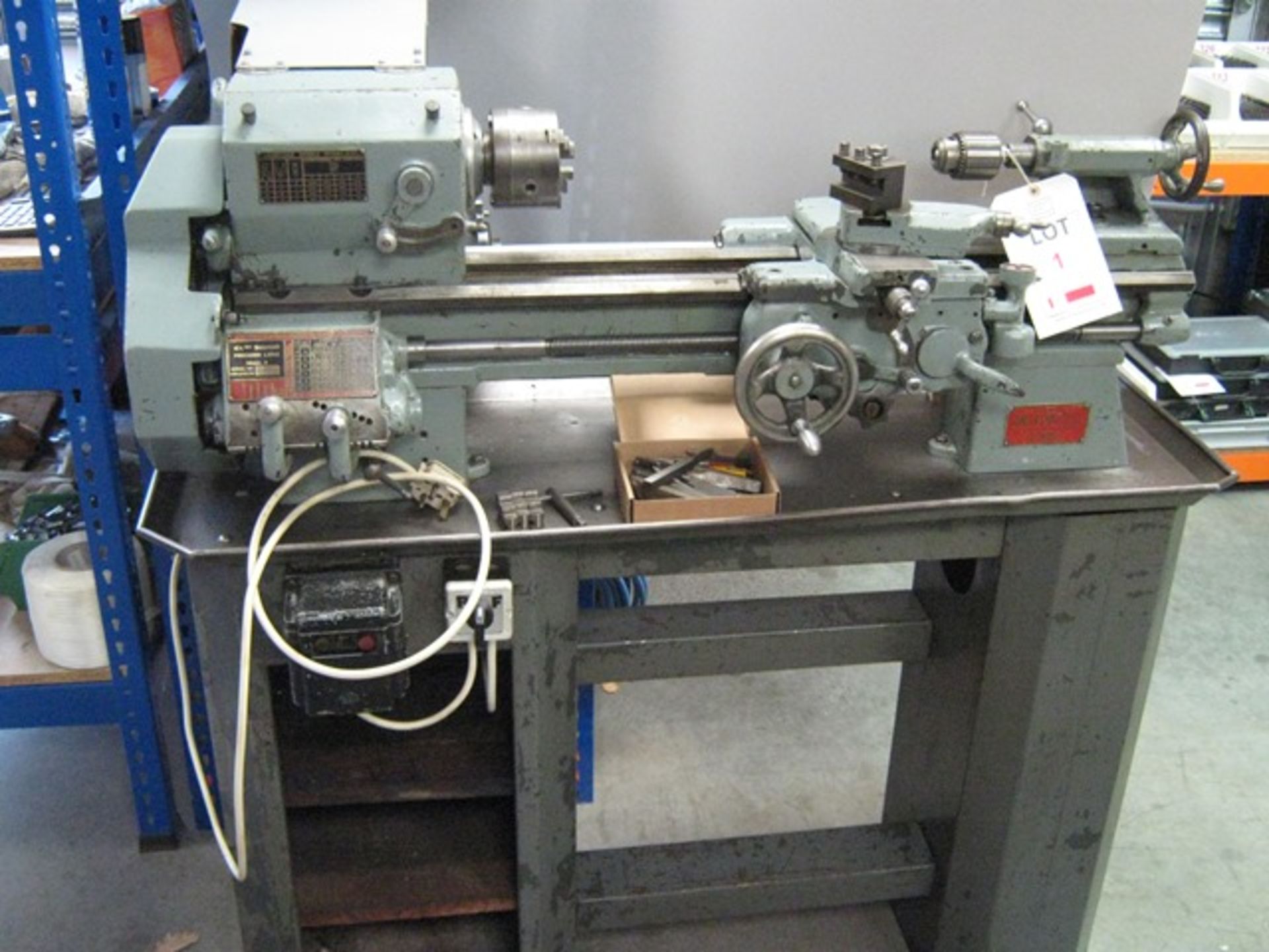 Boxford model A screw cutting lathe, 240v, 4 1/2" x 18"centres Loaded FOC to suitable transport