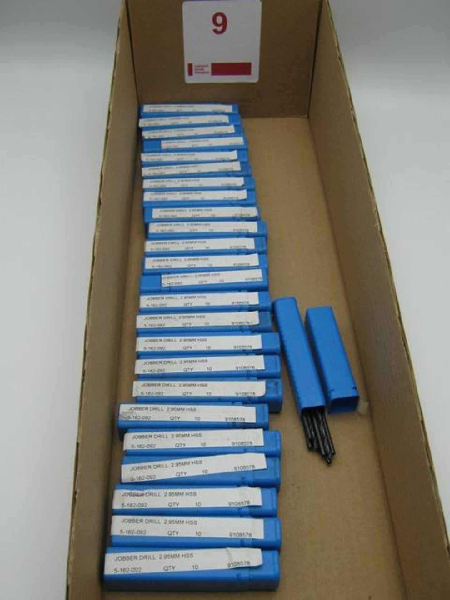 250 x HSS jobber Drills, 2.95mm, unused