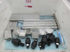 Various Festo cylinders and fittings