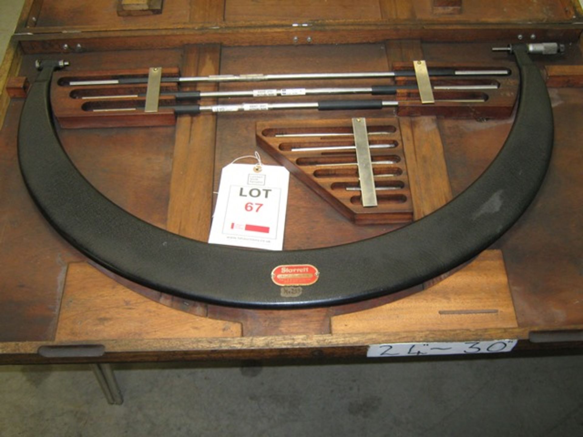 Starrett combination micrometer, 24 " to 30"