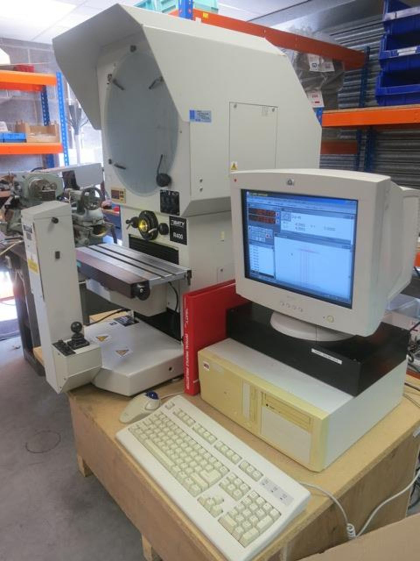 Baty optical projector, Model R400 GXL4205CNC IES, Serial number 1524 - Image 3 of 8