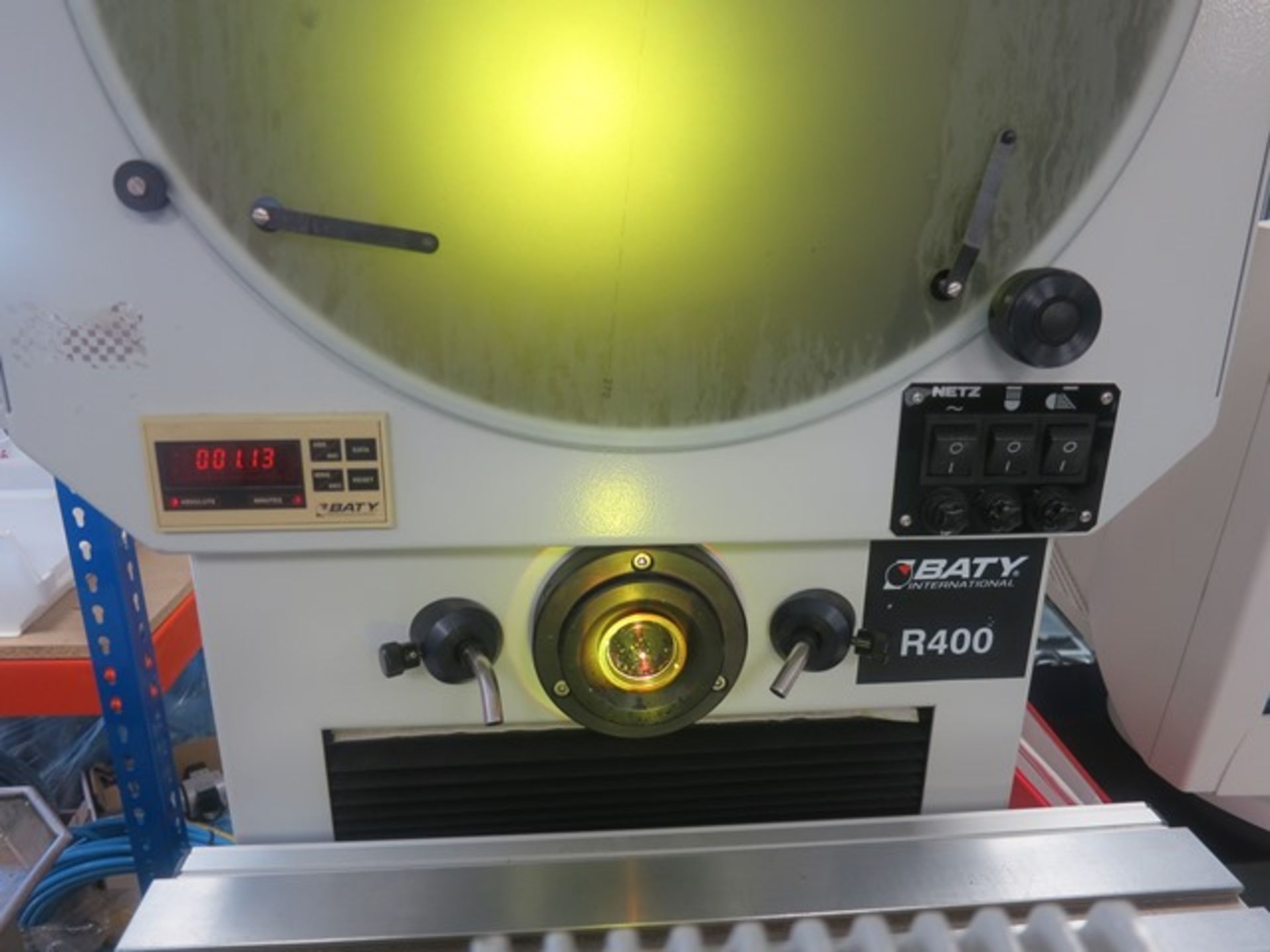 Baty optical projector, Model R400 GXL4205CNC IES, Serial number 1524 - Image 5 of 8