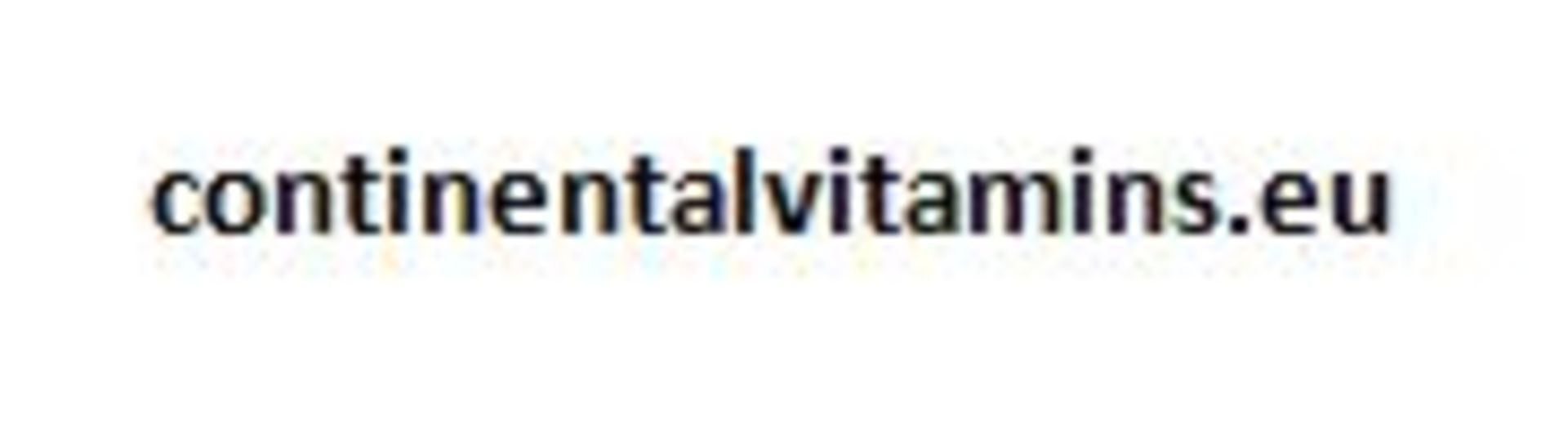 Domain name: continentalvitamins.eu, Expiry date: 21/03/2021