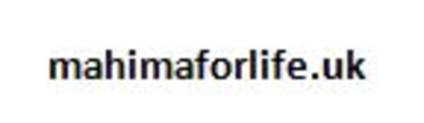 Domain name: mahimaforlife.uk, Expiry date: 22/07/2021