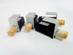 Four Multiposition Microelectric Valve Actuator Type EMHMA, S/N:EMMM04962
