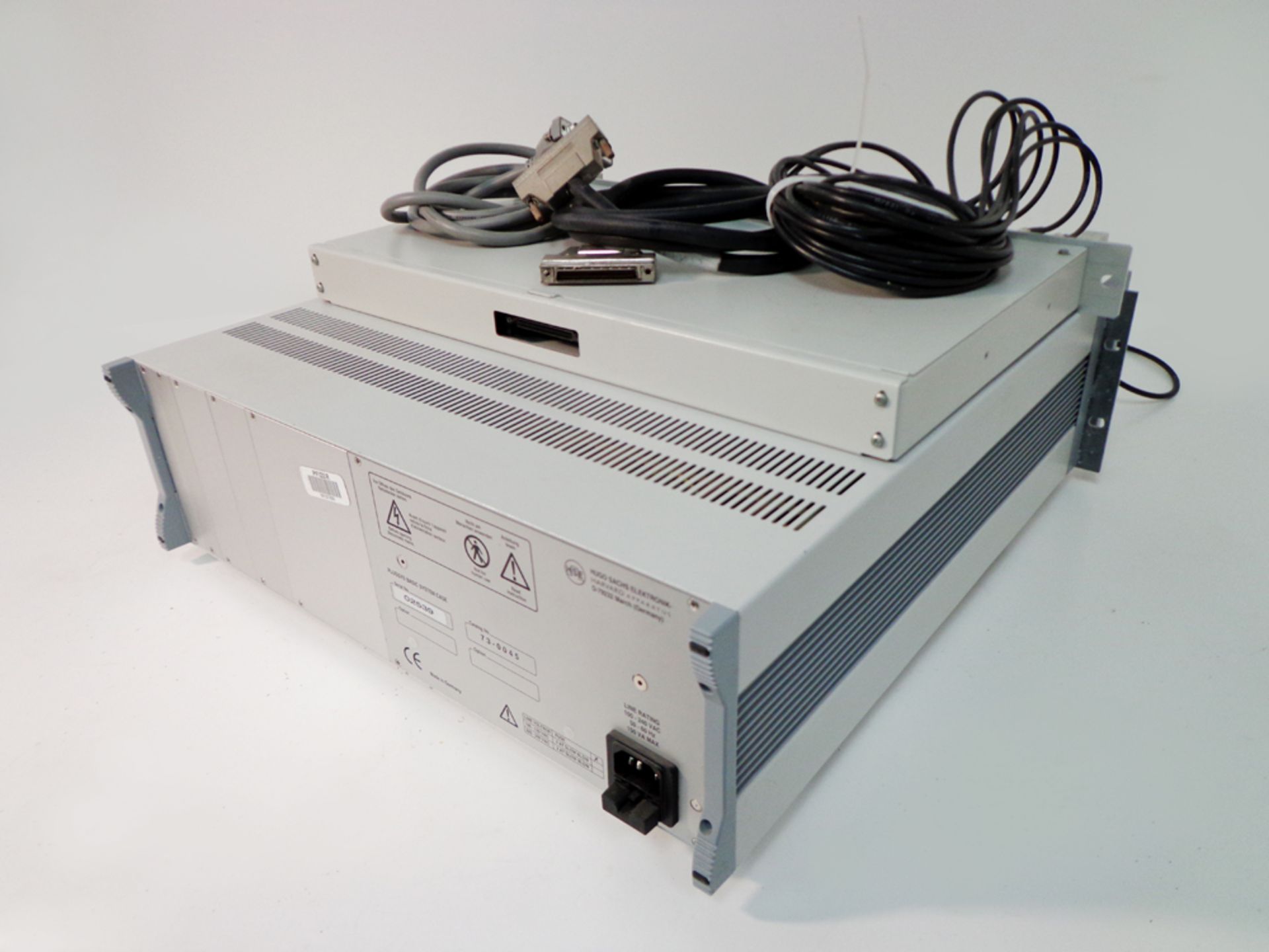 Hugo Sachs Elektronik Basic DBA 660 Amplifier System, S/N 02539 - Image 8 of 10