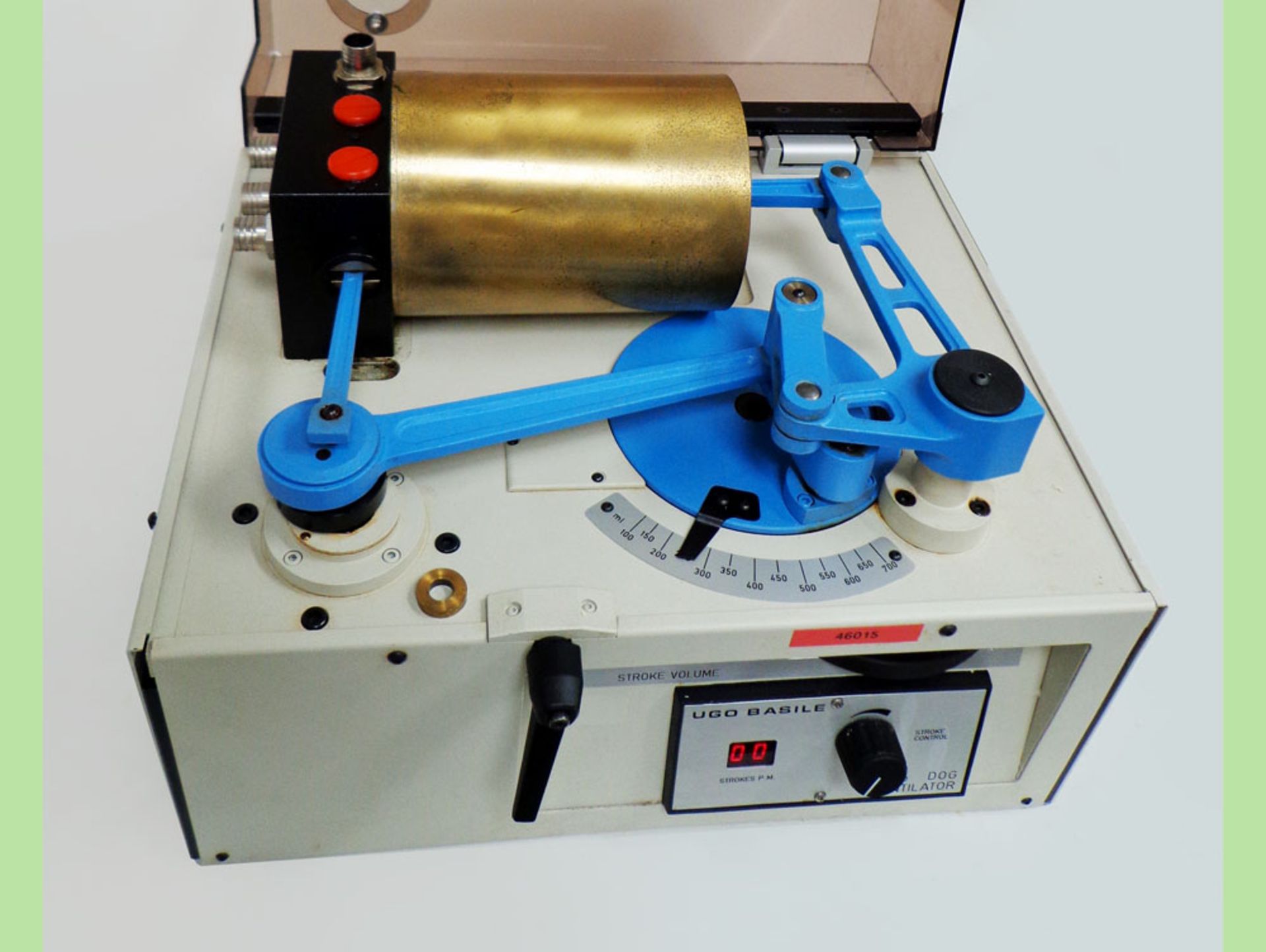 UGO Basile 5025 Dog Ventilator, 700 ml cylinder/ piston, S/N 51193 - Image 3 of 7