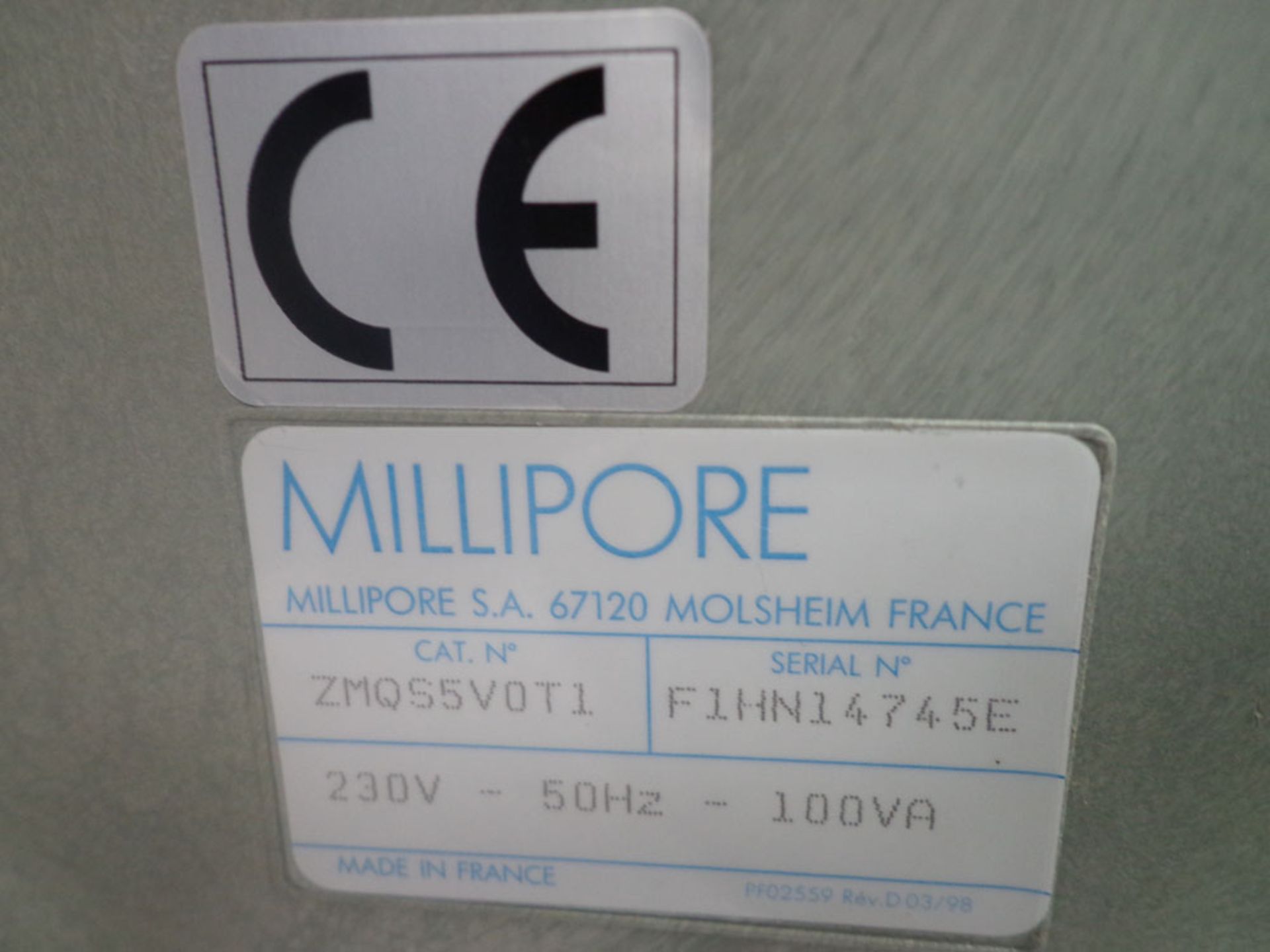 Millipore Water Purification, F1HN1475E - Image 9 of 9