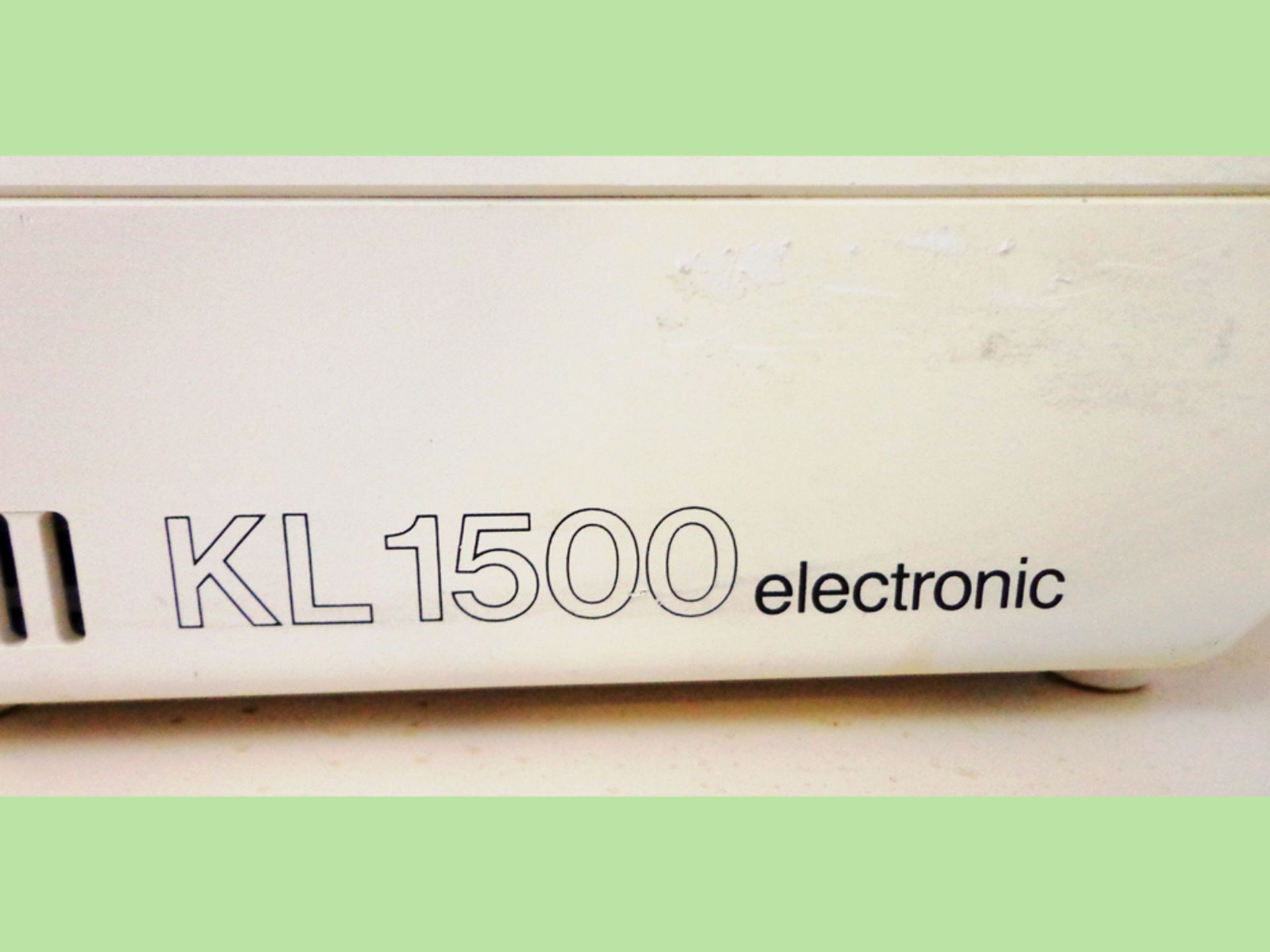 Schott KL1500-T Cold Light Source with Twin Goose Neck Fiber Optic Illuminator, S/N 01662 - Image 4 of 8