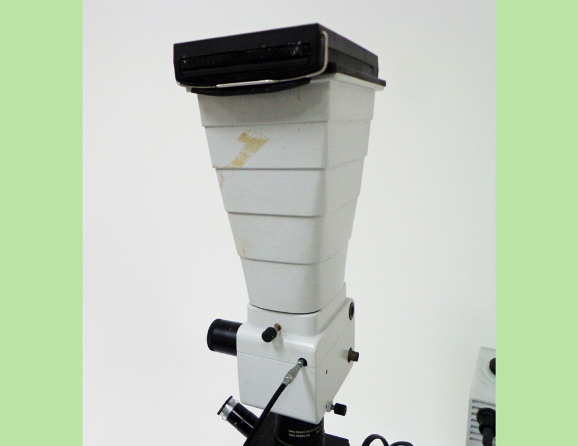Leitz Diavert Phase Contrast Inverted Binocular Microscope with Wild (polaroid) MP511 Camera with - Image 15 of 17