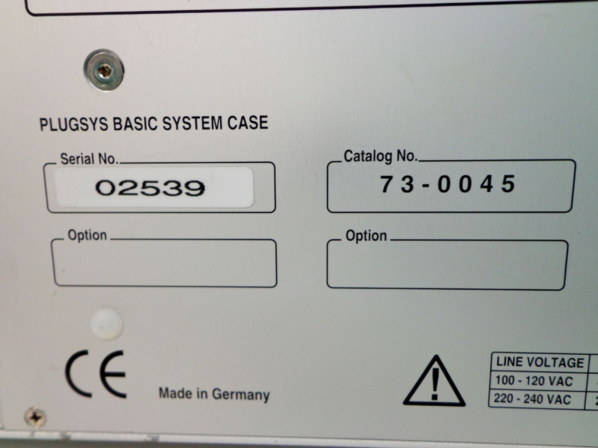 Hugo Sachs Elektronik Basic DBA 660 Amplifier System, S/N 02539 - Image 10 of 10