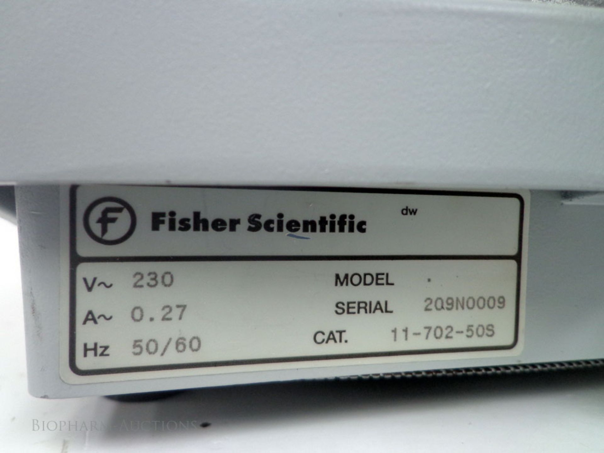Fisher Scientific Stirring plate, Model 11-102-50S, S/N 1000137 200N0009 - Image 3 of 6