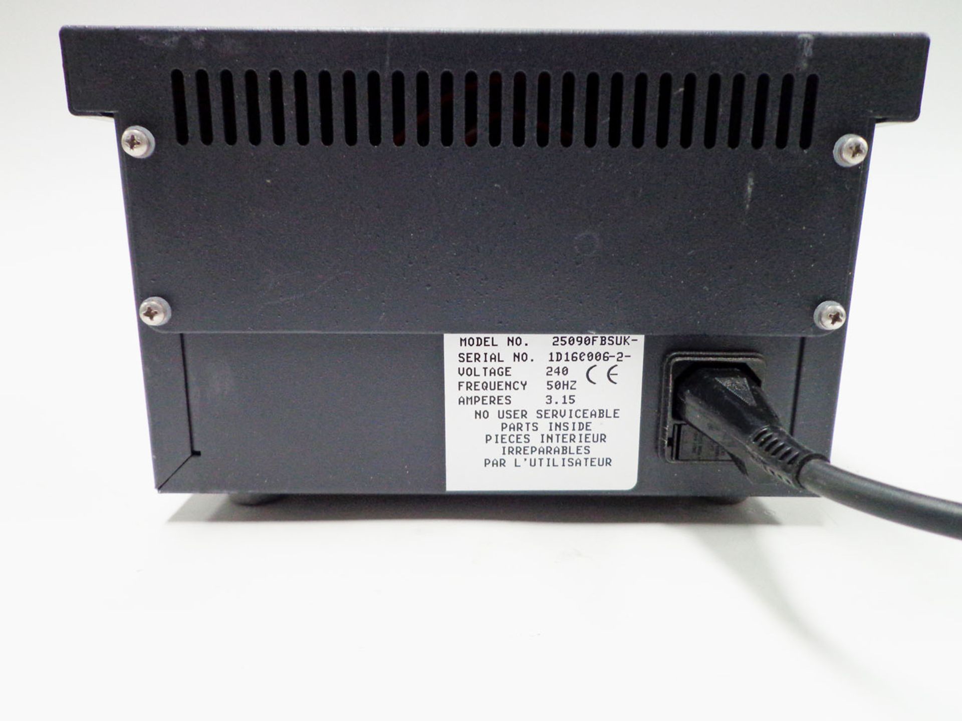 EC250-90 Apparatus Corporation Electropherisis power supply, 1D160006-2 - Image 3 of 3