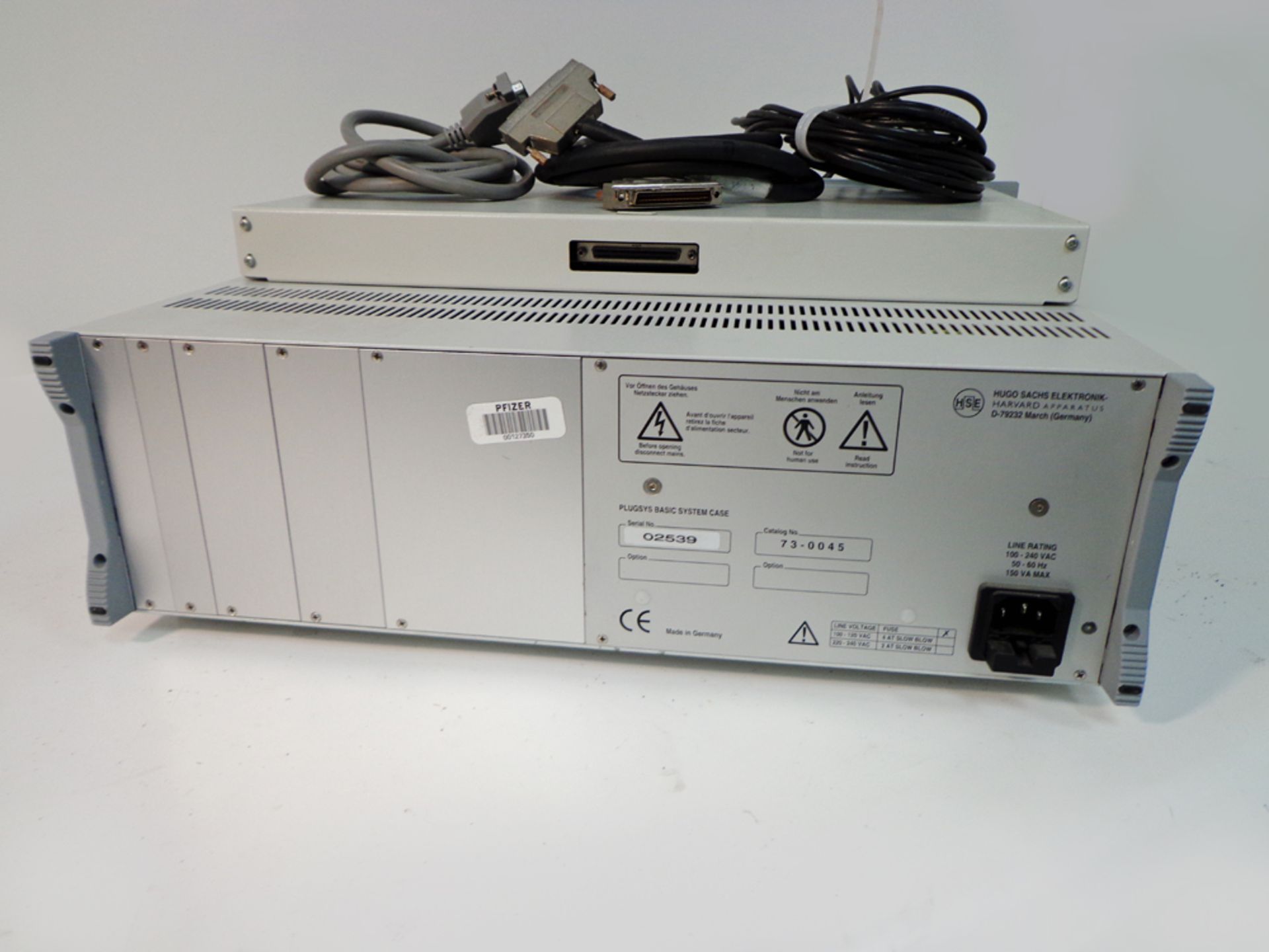 Hugo Sachs Elektronik Basic DBA 660 Amplifier System, S/N 02539 - Image 2 of 10