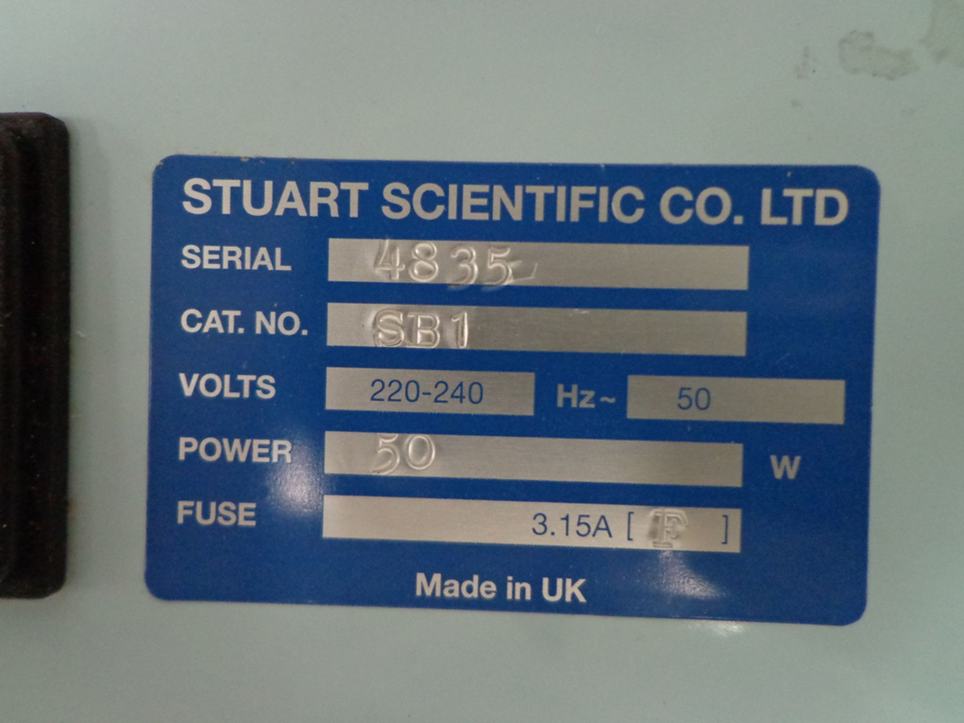 Stuart Scientific Blood Tube Rotator SB1, s/n 4835; Cat No SB1 - Image 3 of 5