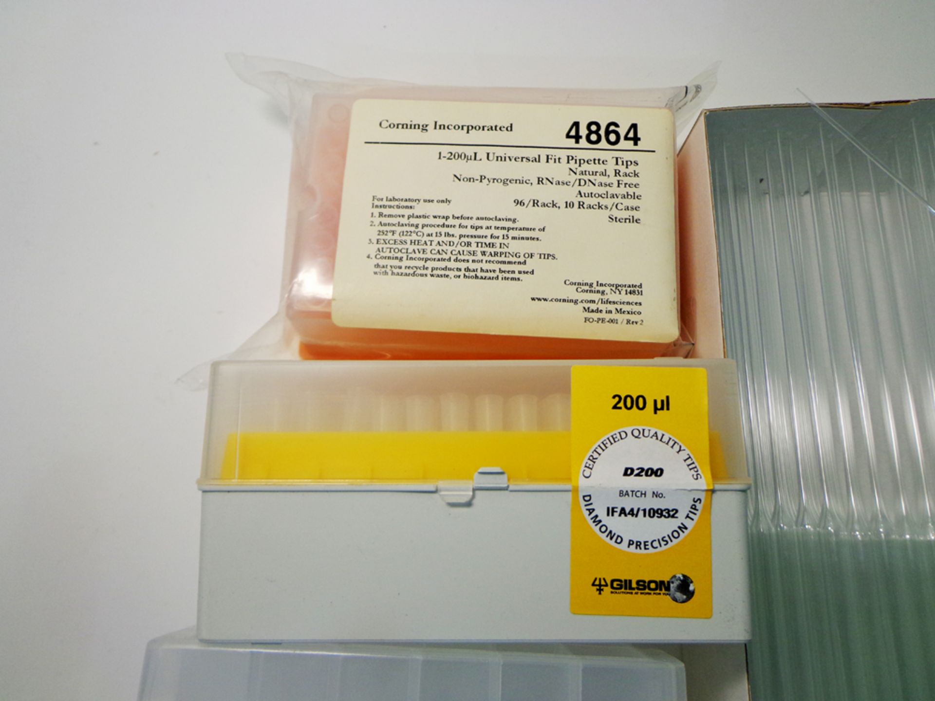 Assorted Disposable Glass Pipettes, Vial Closures and Sundries. - Image 6 of 9