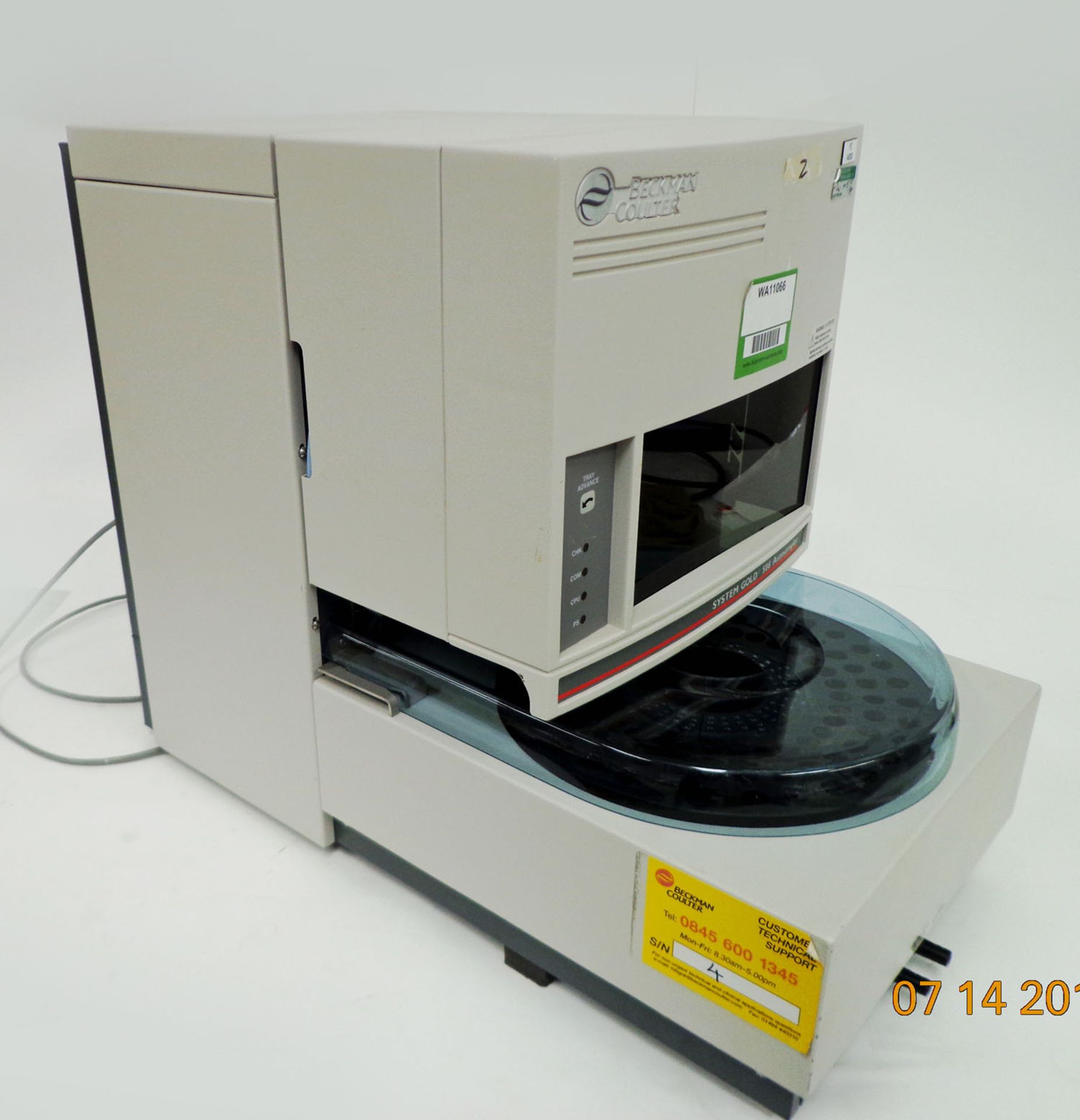 Beckman Coulter Autosampler System gold 508