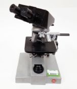 Leica SM-LUX binocular microscope, S/N; 789004 with built-in illumination and with GF10x eyepieces