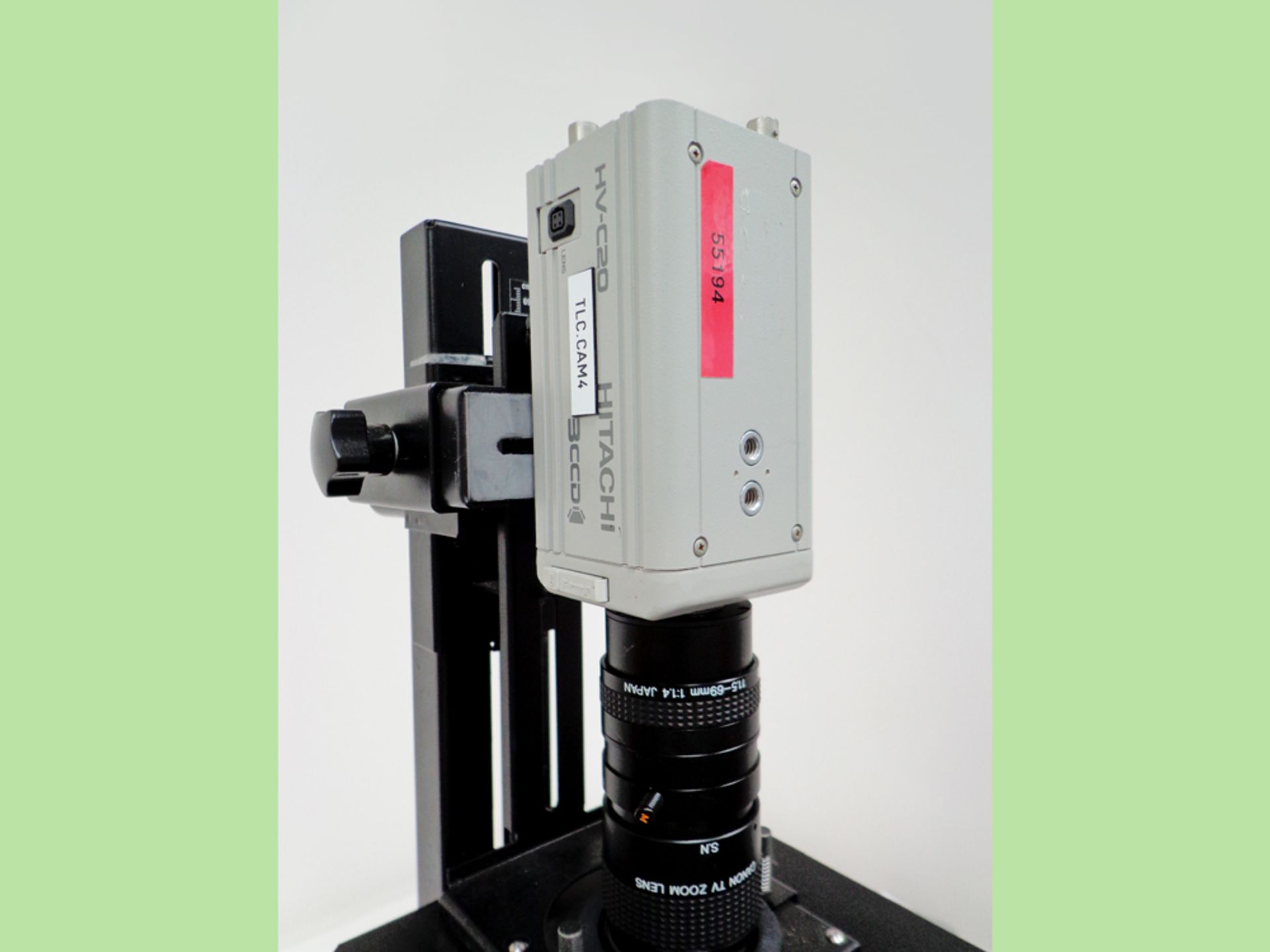 Camag Reprostar 3 Documentation Densitometry, Cat.No. 022.9610, with Hitachi Colour Video Camera, - Image 4 of 11