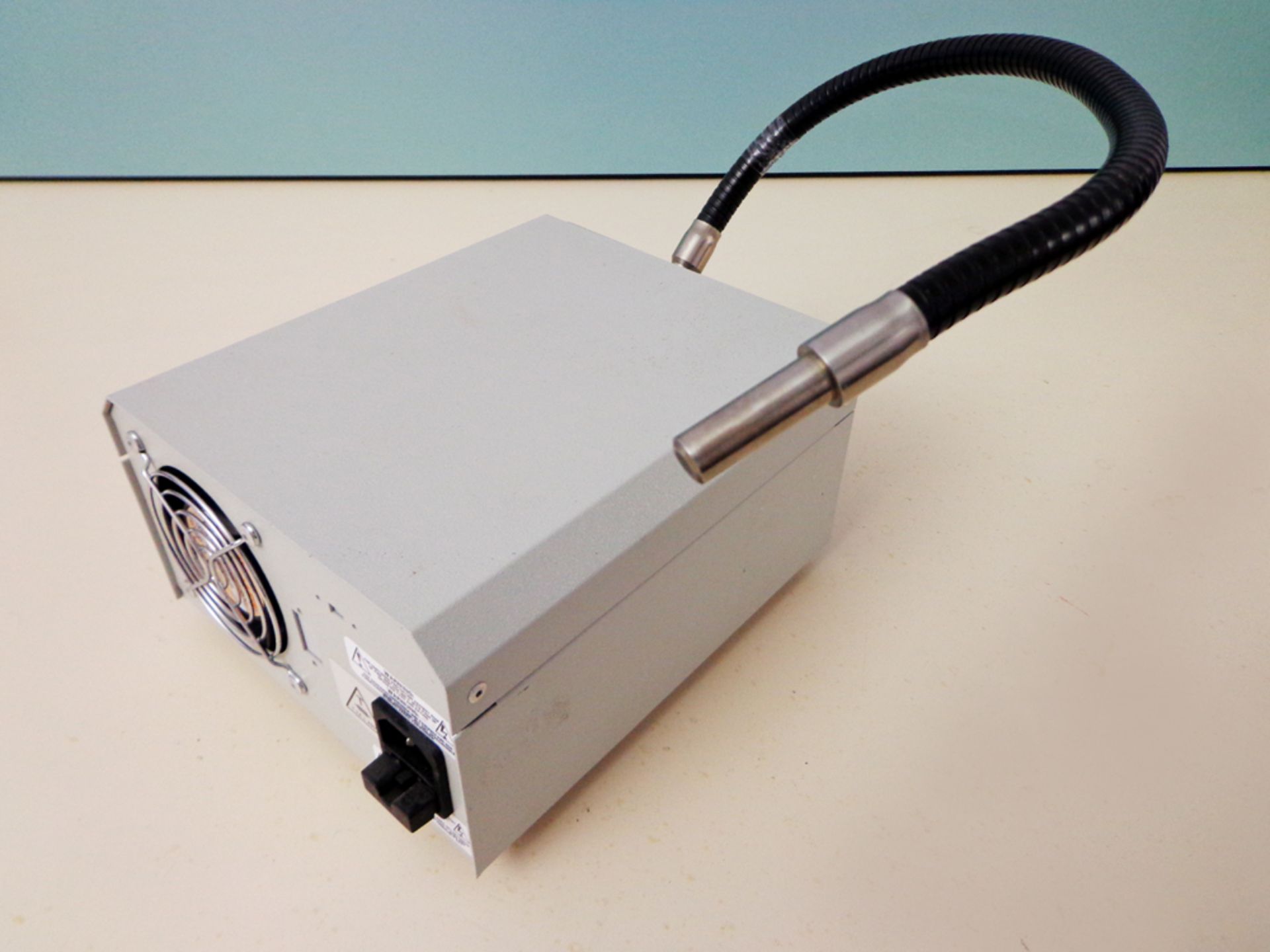 Cole-Parmer Illuminator 41720, model PL8221BN1CP2, with Single Goose Neck Fiber Optic Illuminator, - Image 3 of 8