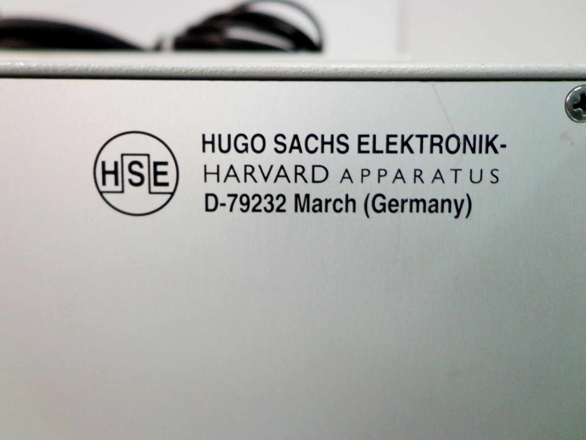 Hugo Sachs Elektronik Basic DBA 660 Amplifier System, S/N 02539 - Image 9 of 10