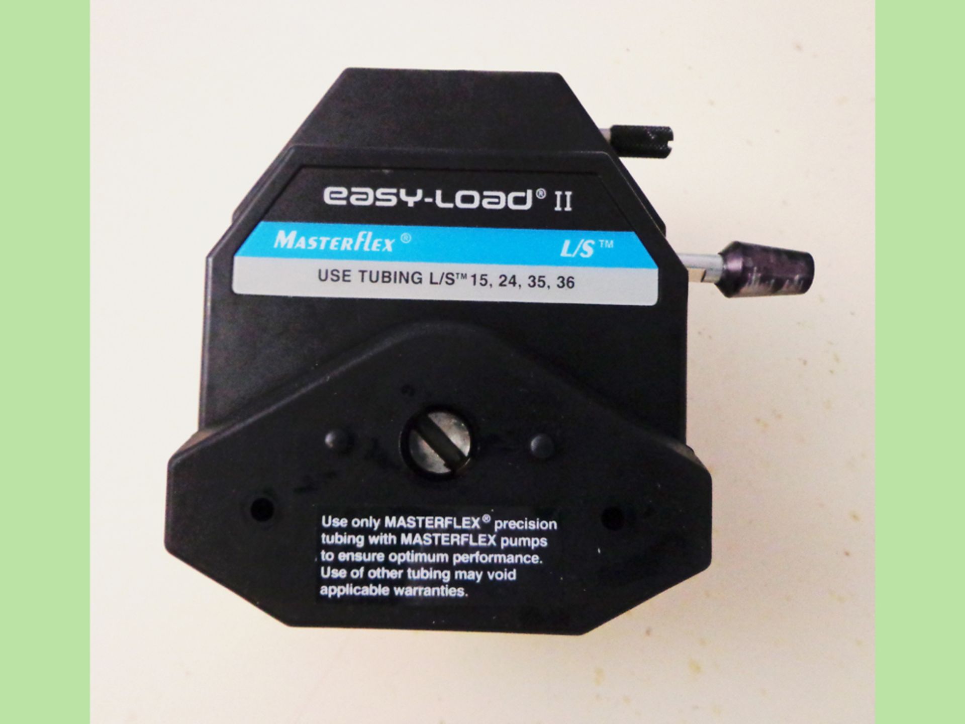 Masterflex L/S 15, 24, 35 and 36 Easy-Load II Pump Head, Model 77201-62, S/N C97001469