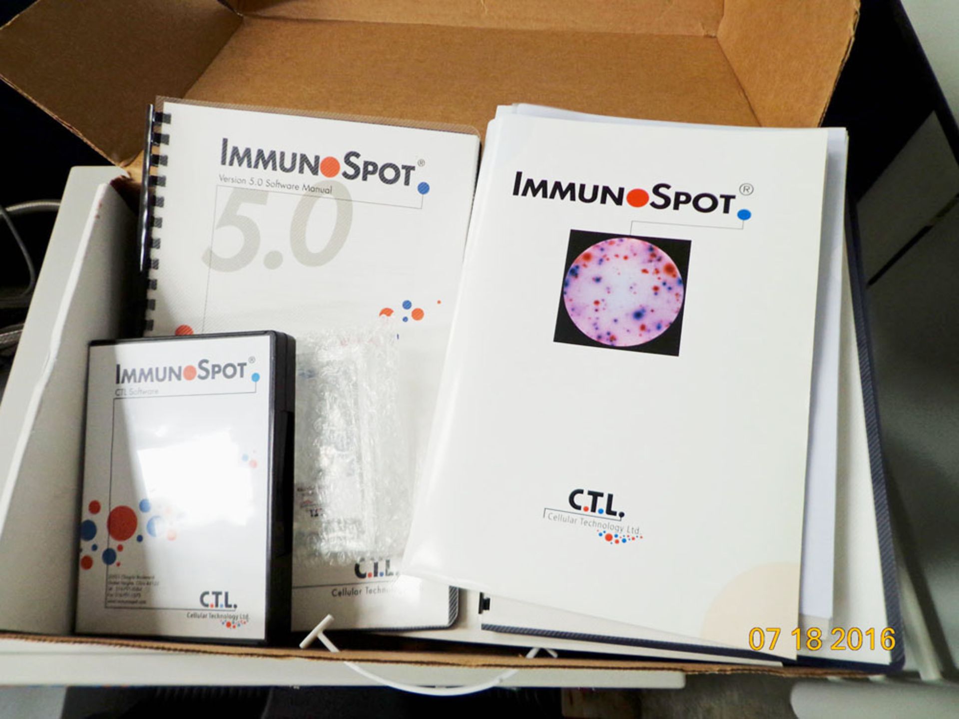 Cellular technology limited immuno spot (CTLs high-resolution model for microscopic analysis), - Image 2 of 10