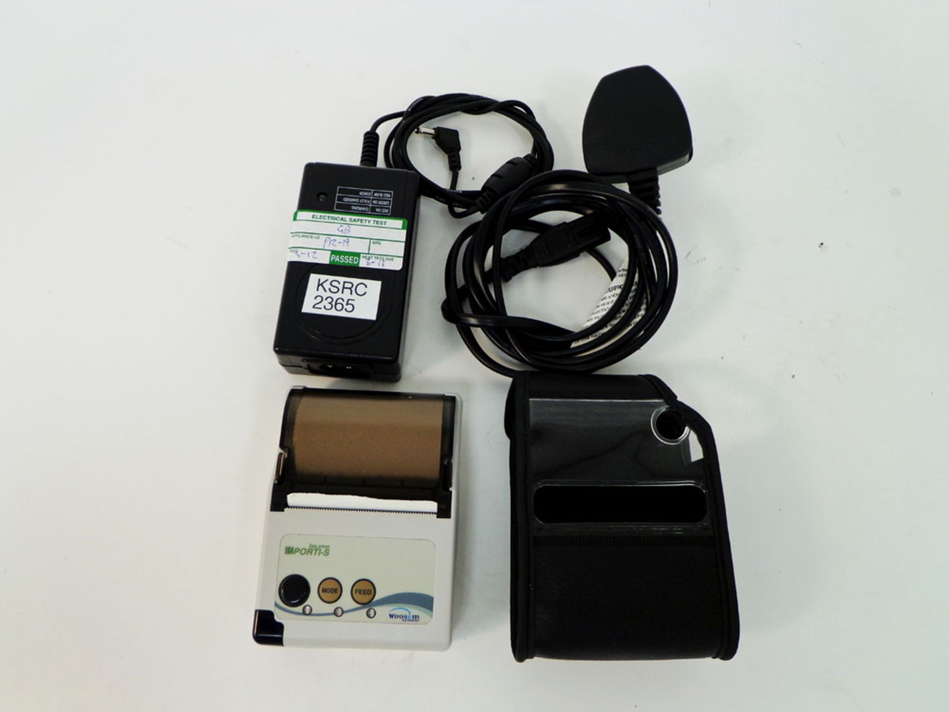 Woosim Systems Inc Porti-S30/40 Thermal Android Printer, S/N ACA07JBGBC21124 - Image 4 of 4