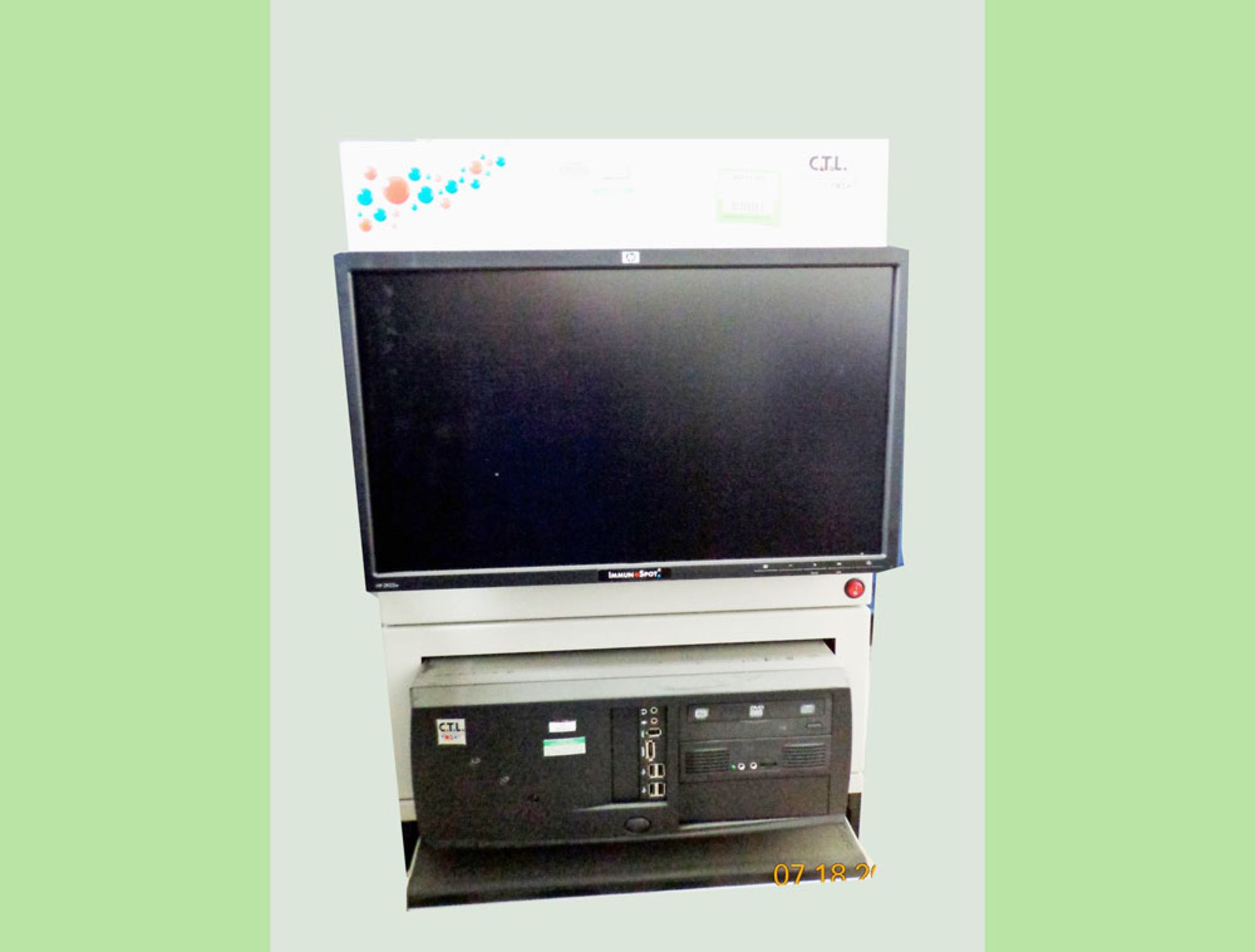 Cellular technology limited immuno spot (CTLs high-resolution model for microscopic analysis),