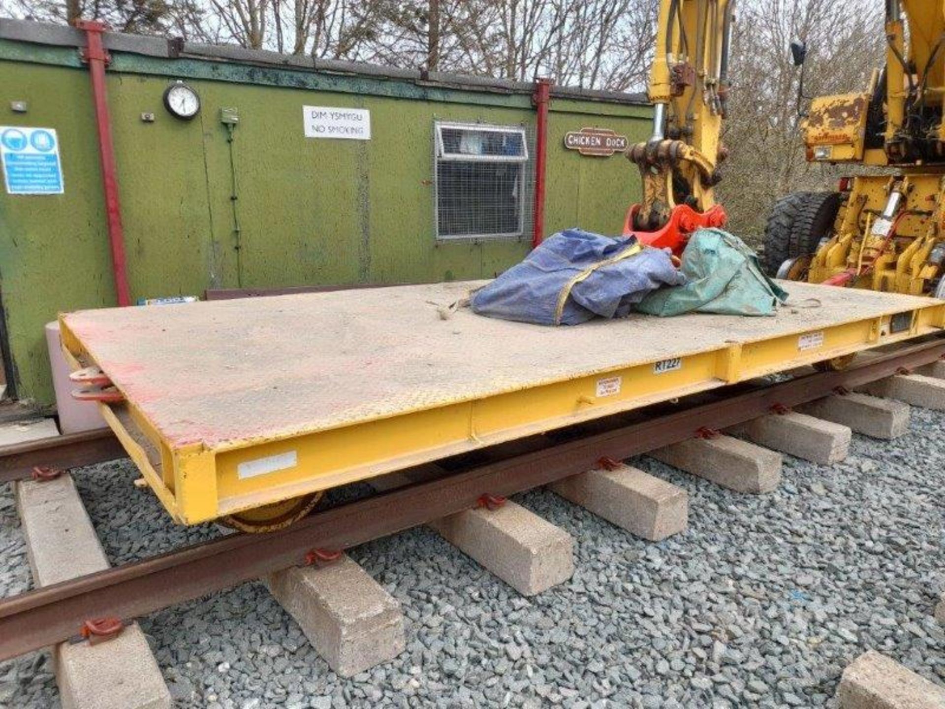 Rexquote 4M Type T4 rail trailer, 21,000Kg tare weight