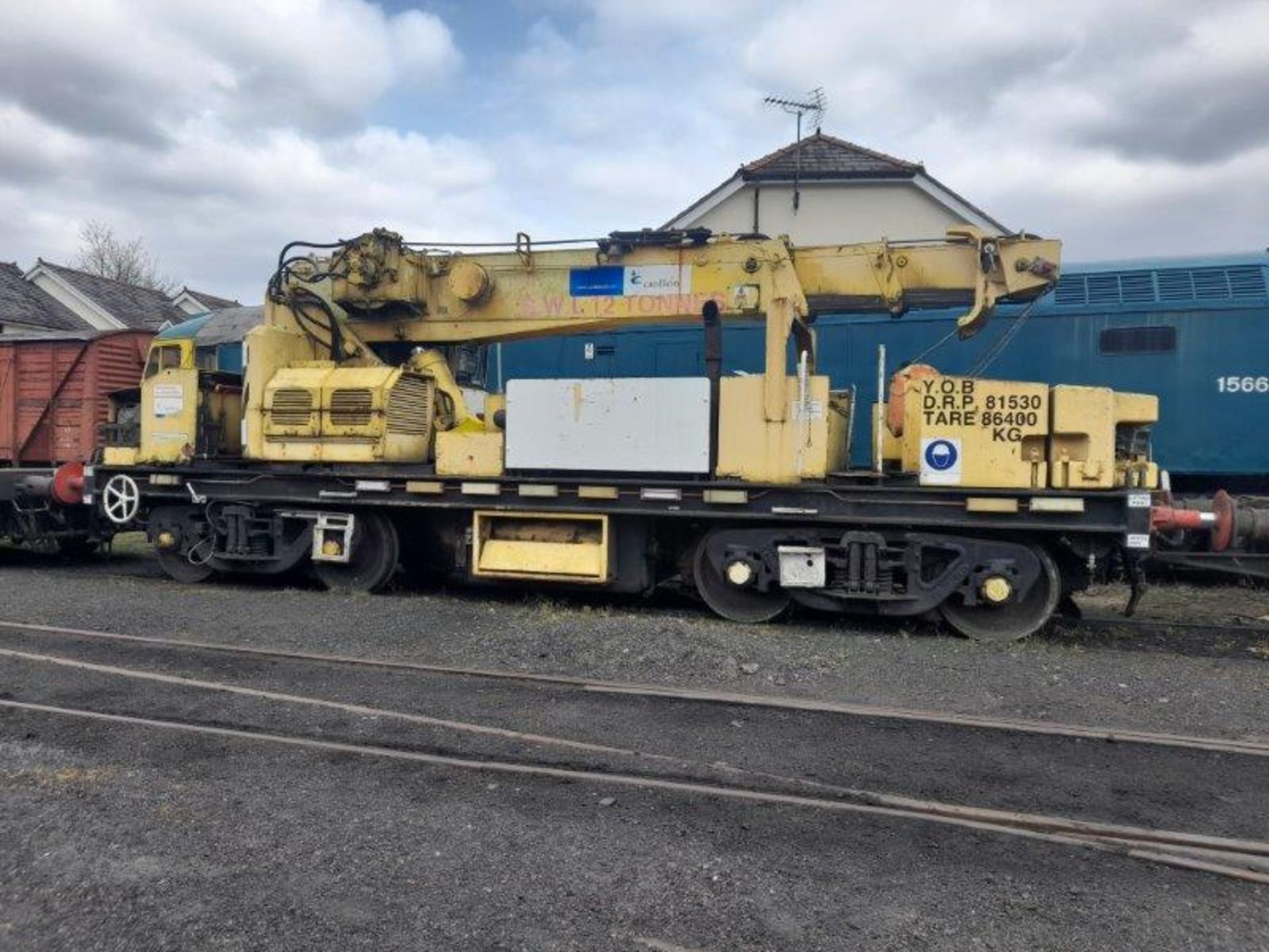 Plasser Thurer type GPC 12/6 12-tonne general purpose rail crane. Serial no.103-28 (1981) (Advised - Image 3 of 10