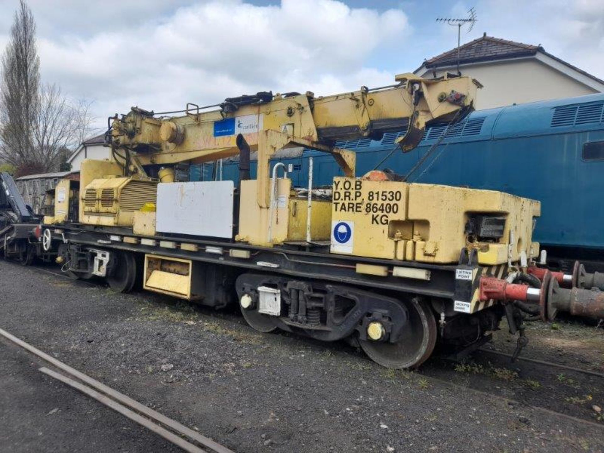 Plasser Thurer type GPC 12/6 12-tonne general purpose rail crane. Serial no.103-28 (1981) (Advised - Image 2 of 10