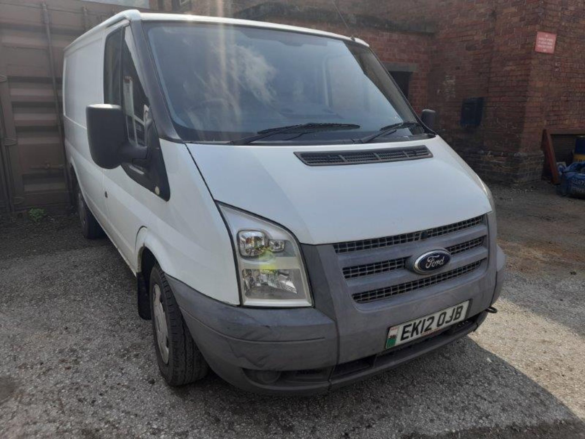 Ford Transit 260 SWB diesel FWD Low Roof TDCi 100ps van. Registration no. EK12 OJB. Date of