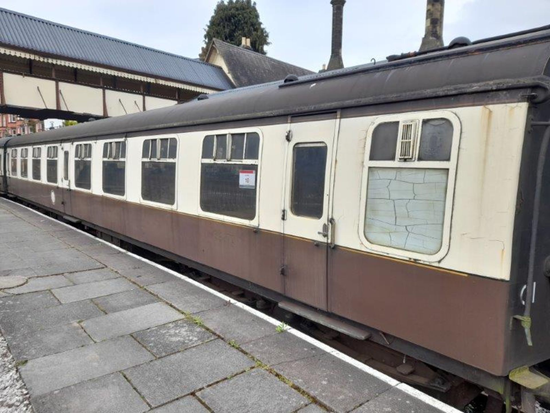 BR Mark 1 type TSO coach, no. E4472, 64-seats in Tram Museum brown/ orange moquette, 2 x WC's,