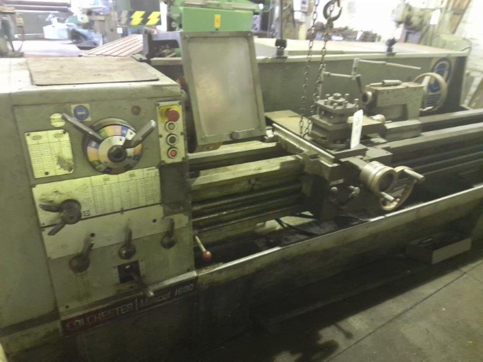 Colchester Mascot 1600 gap bed lathe, Serial No: 7/0005/05243 with 84" between centres, fitted 3 jaw - Image 2 of 4