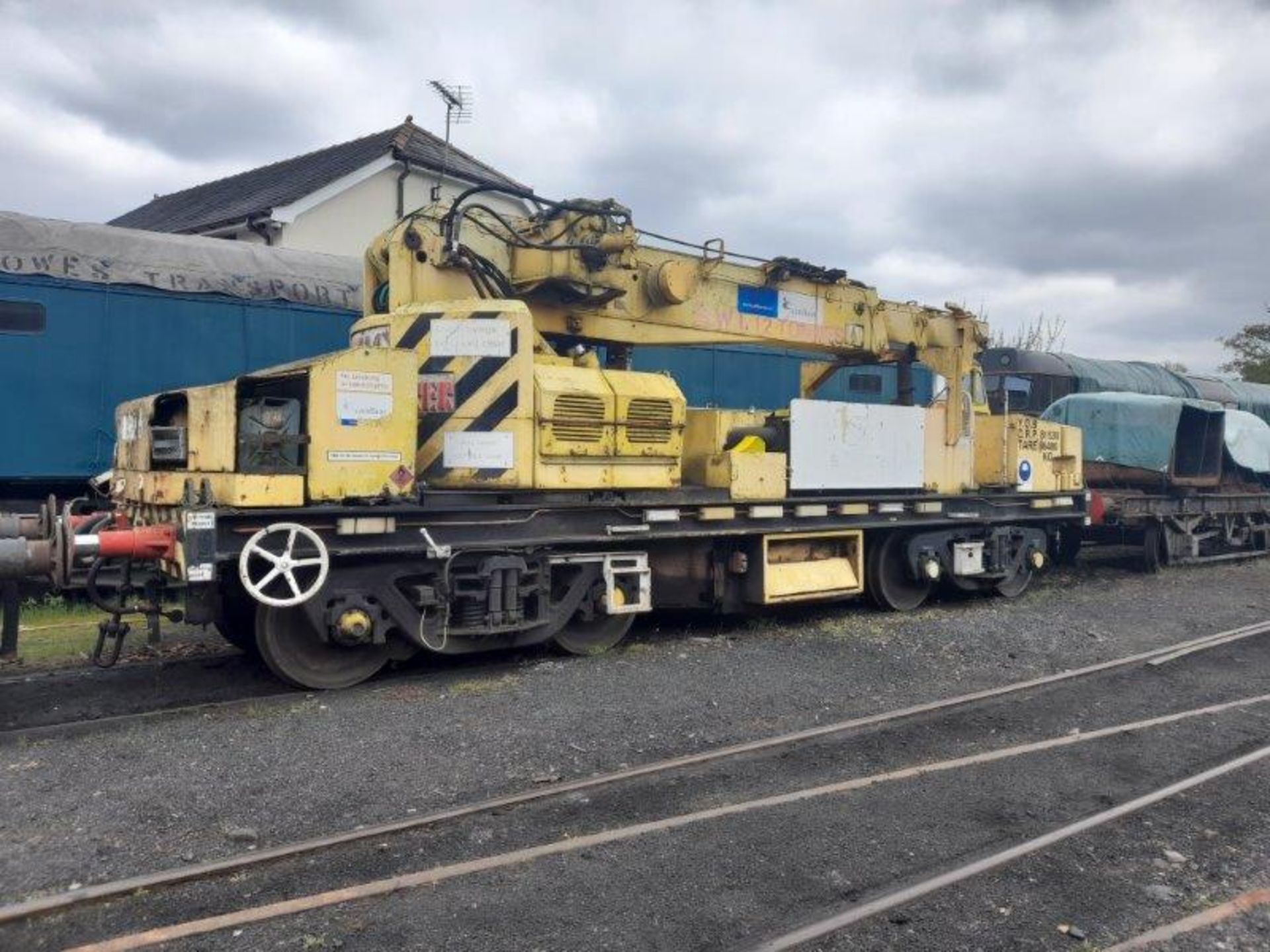 Plasser Thurer type GPC 12/6 12-tonne general purpose rail crane. Serial no.103-28 (1981) (Advised - Image 4 of 10