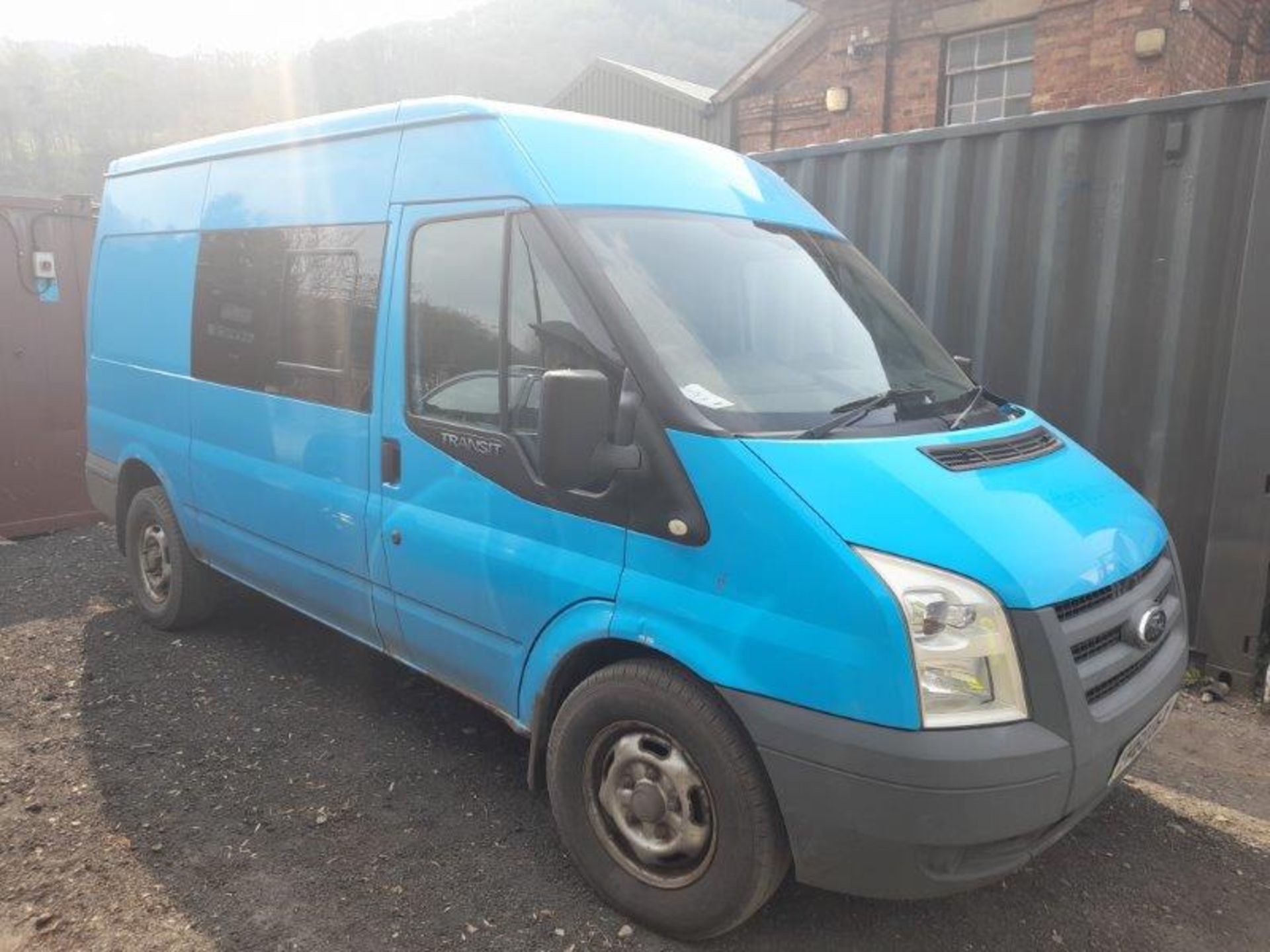 Ford Transit 330 MWB diesel TDCi 115ps medium roof van with windowed slide doors and 2 fitted - Image 2 of 13