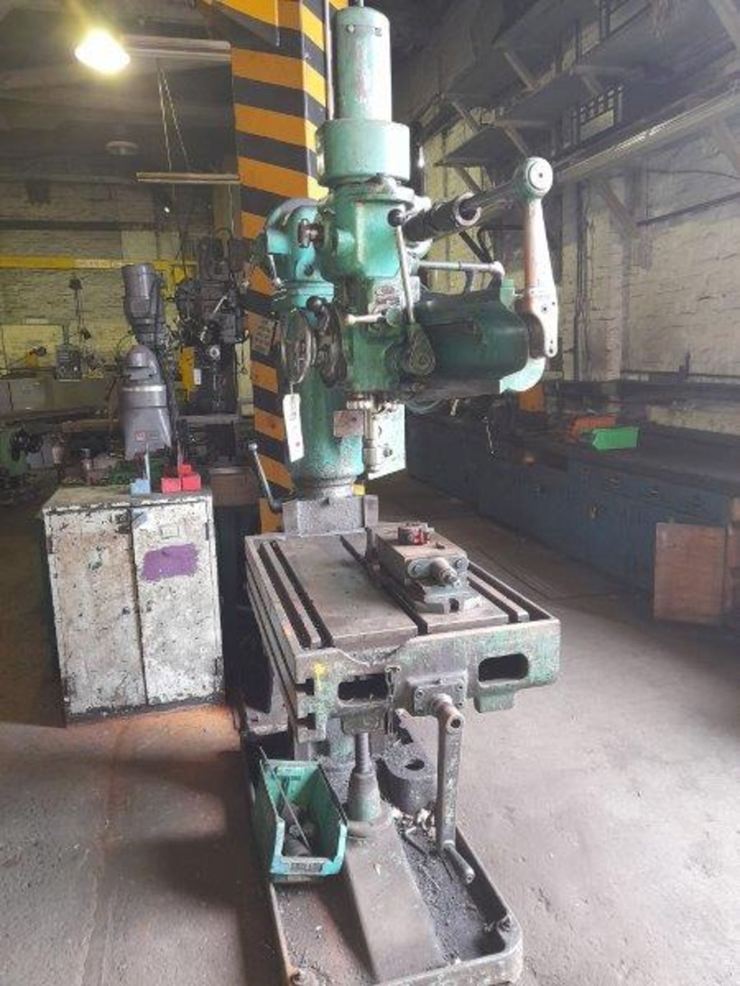 Archdale WM 15 radial arm drill, Serial No: RD13948, 32" x 18.3" table size.(Please note: this lot - Image 2 of 2