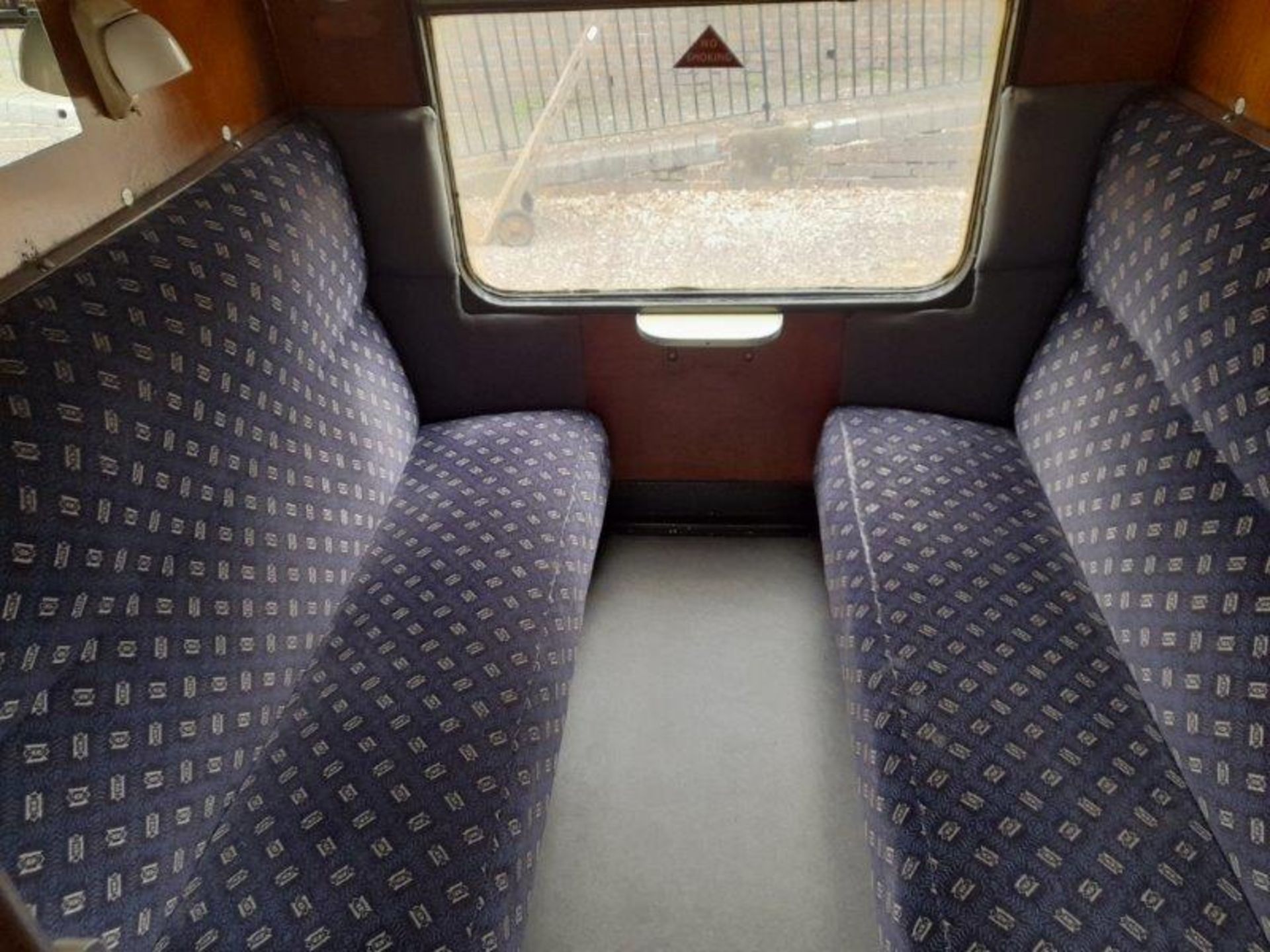 BR Mark 1 type SK coach, no. E18421, 64-seats in blue moquette, 2 x WC's, carmine and cream - Image 12 of 15