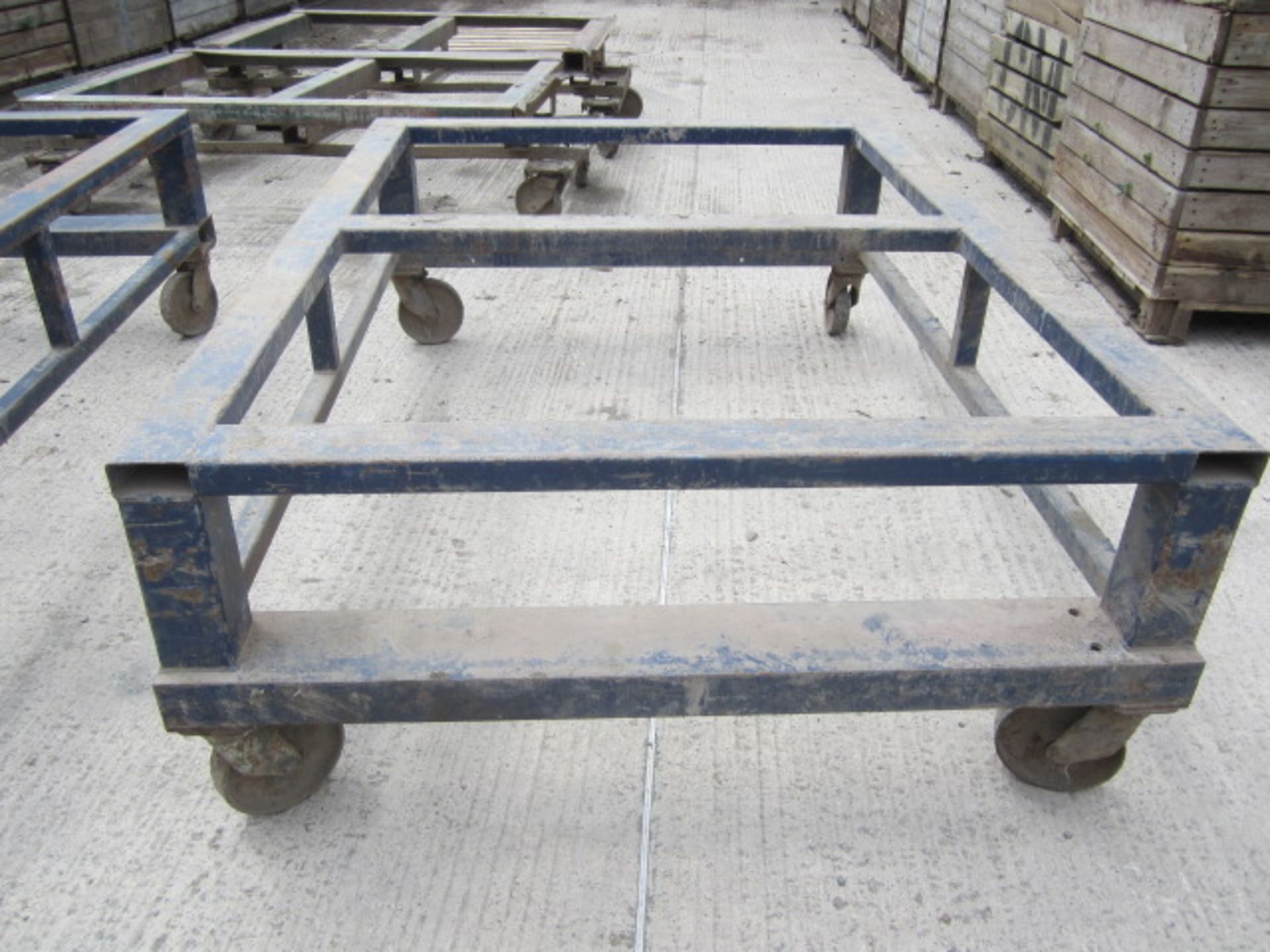 Two potato box trolleys, approx. size: 56" x 76" - Image 3 of 4